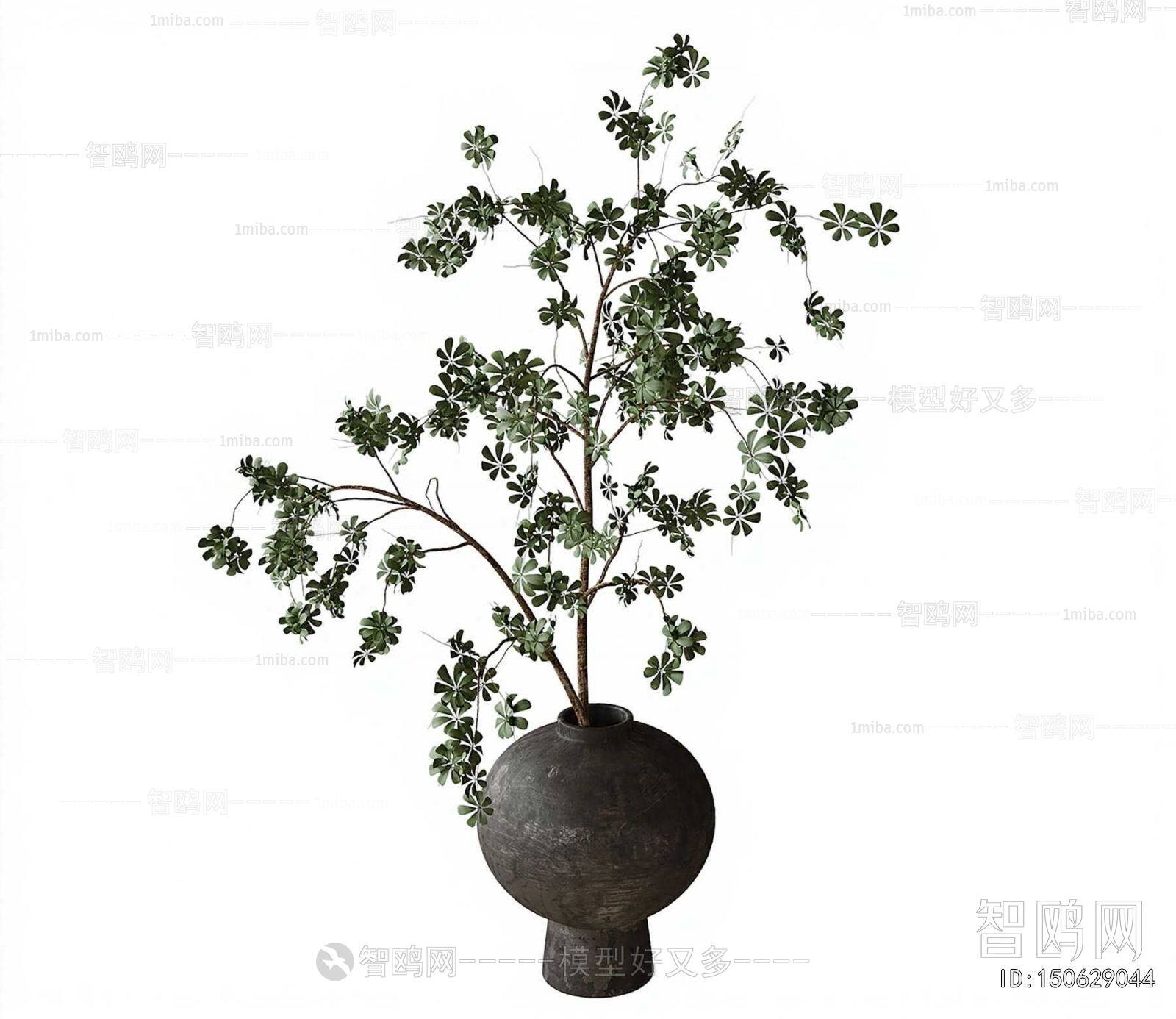 Wabi-sabi Style Dried Branch