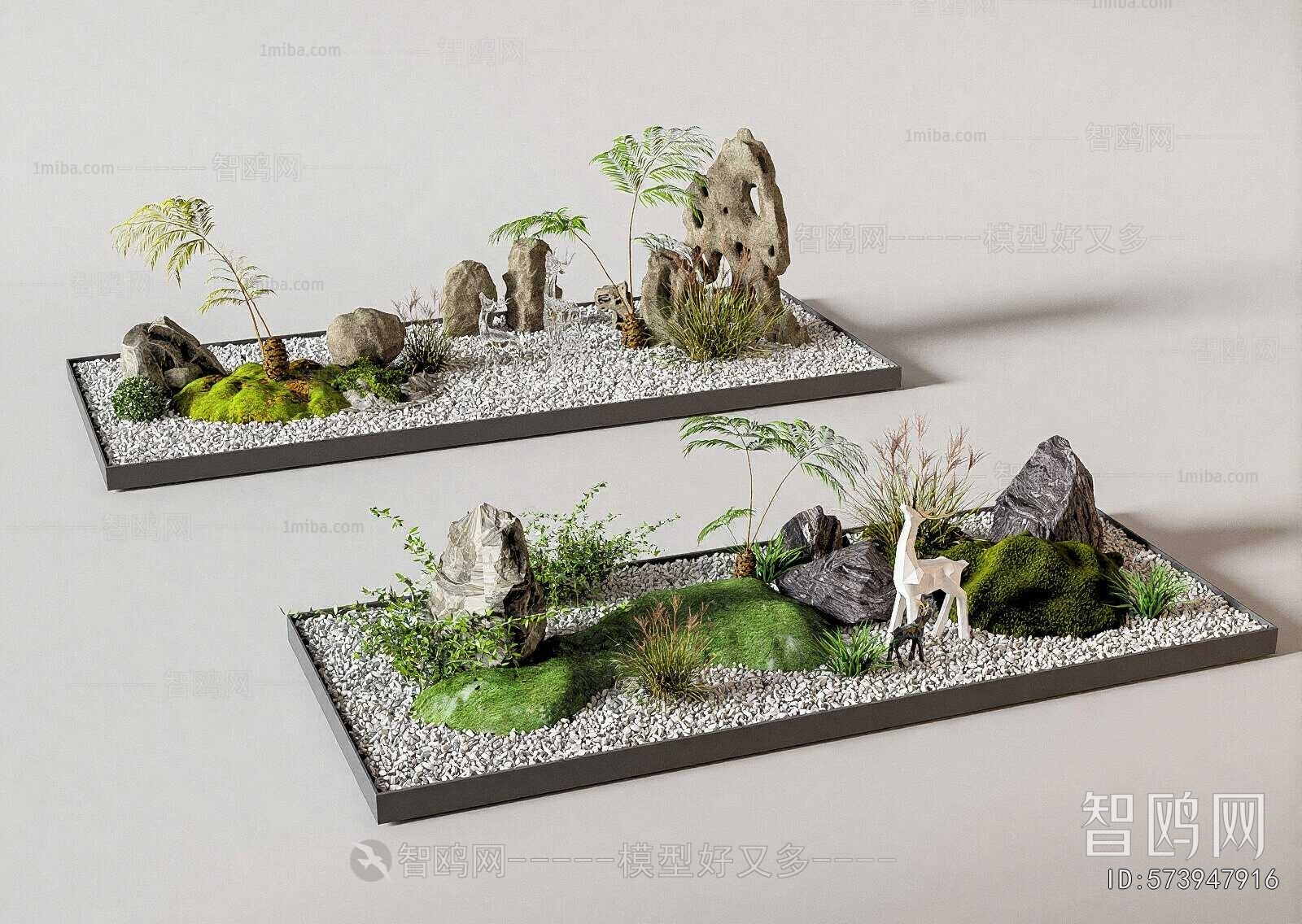New Chinese Style Plant Landscaping