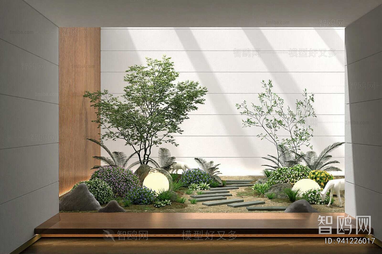 New Chinese Style Plant Landscaping
