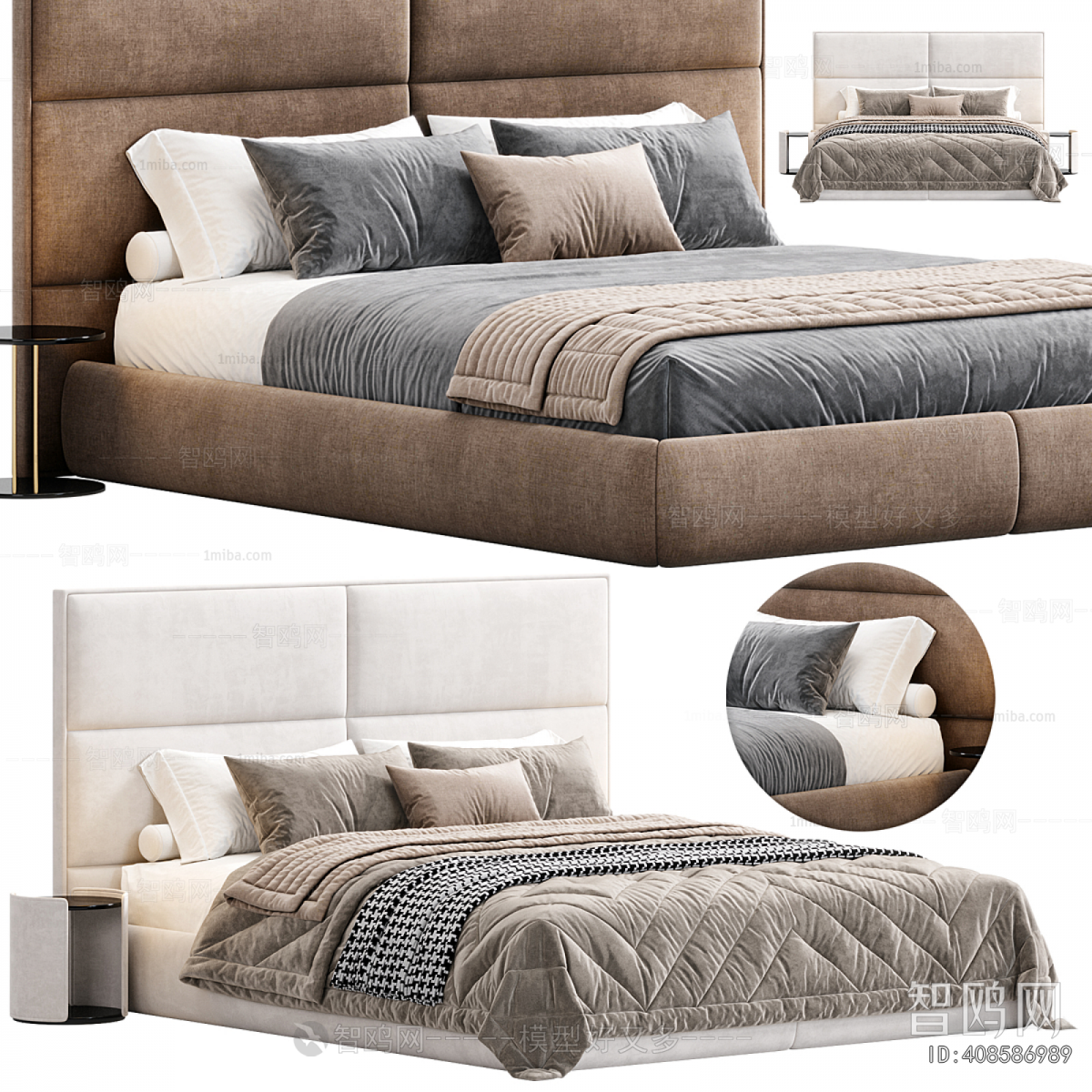 Modern Double Bed