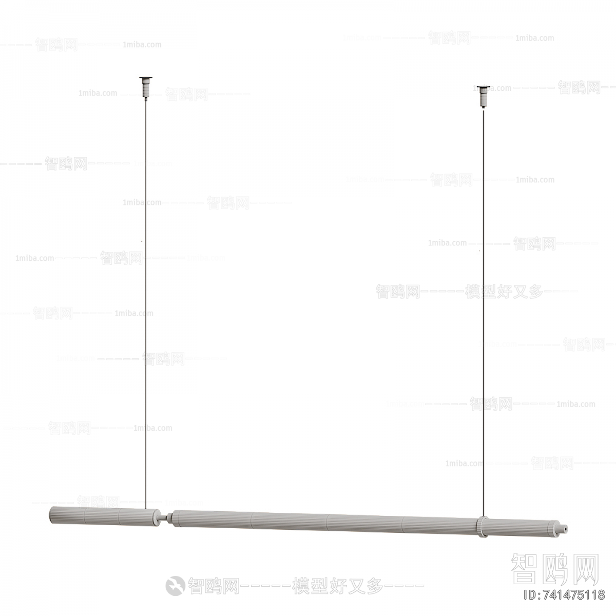 Modern Long Chandelier