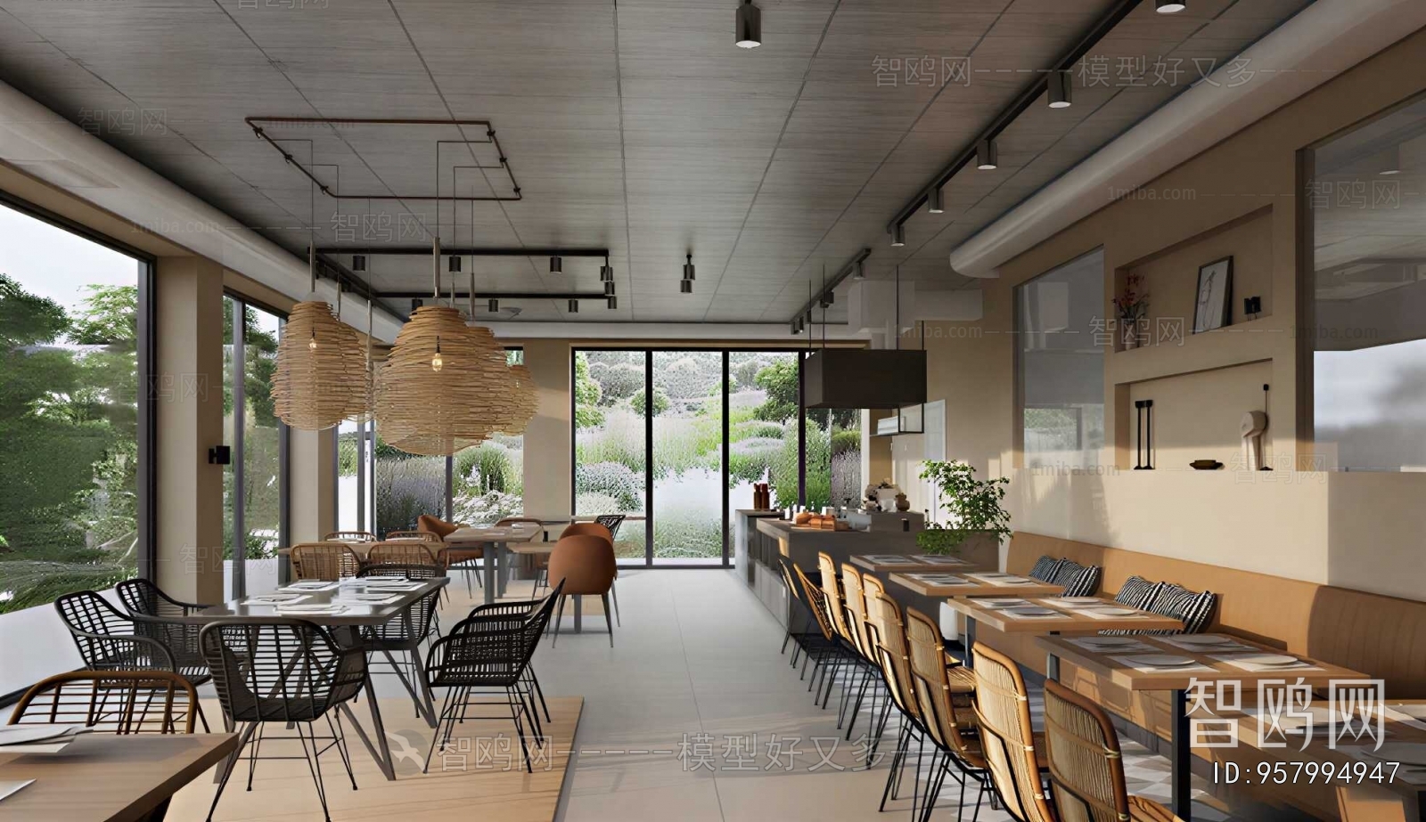 Industrial Style Restaurant