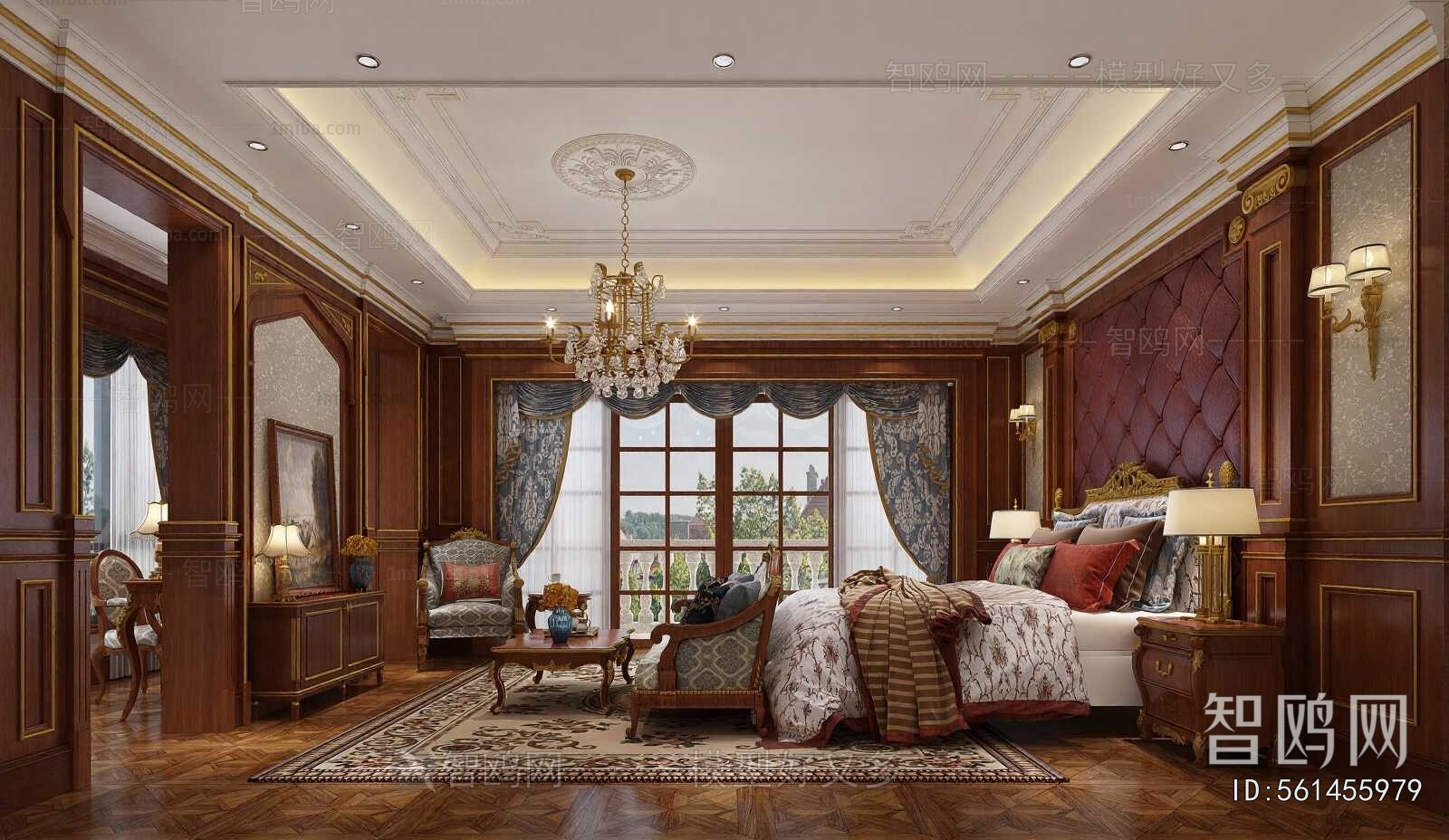 European Style Bedroom