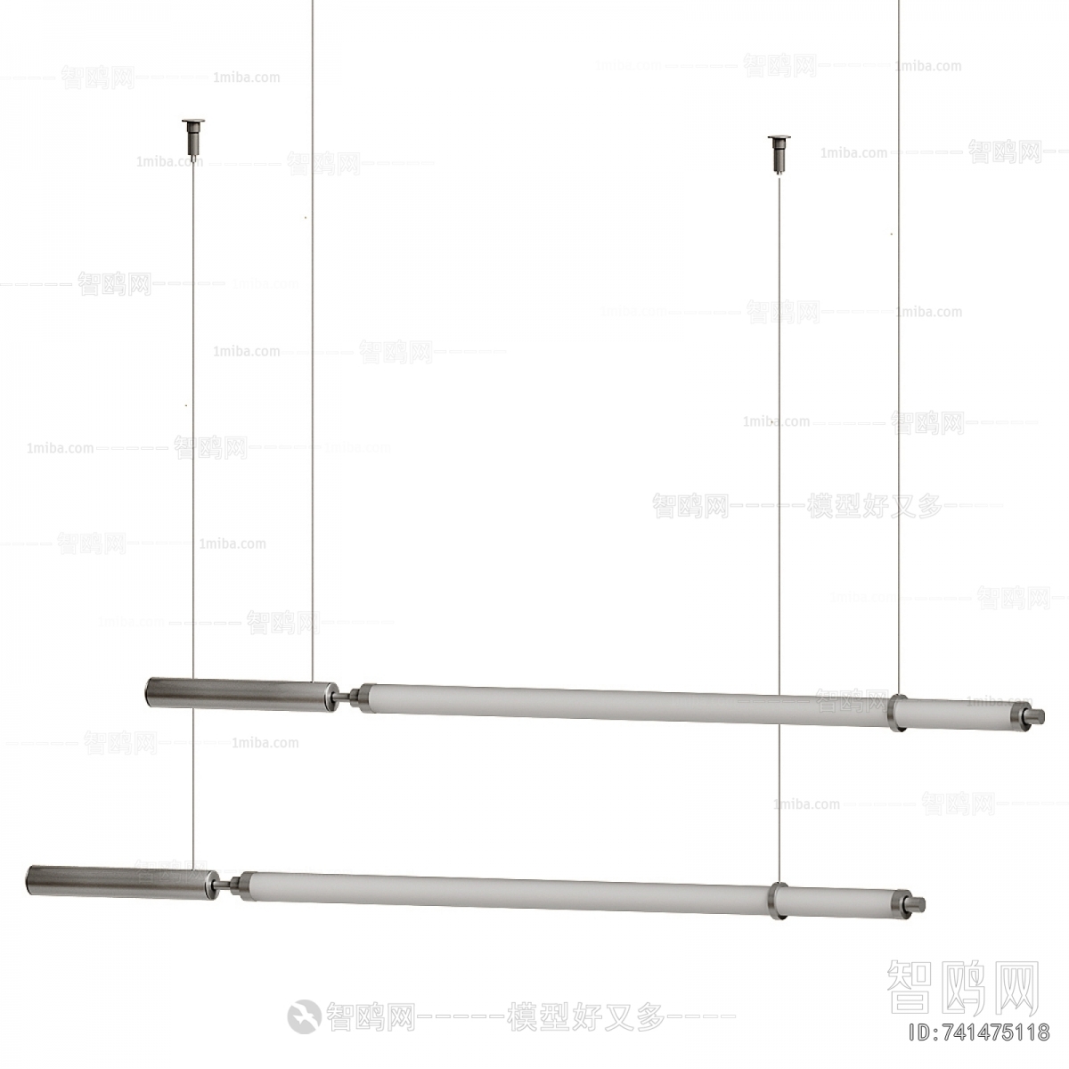 Modern Long Chandelier