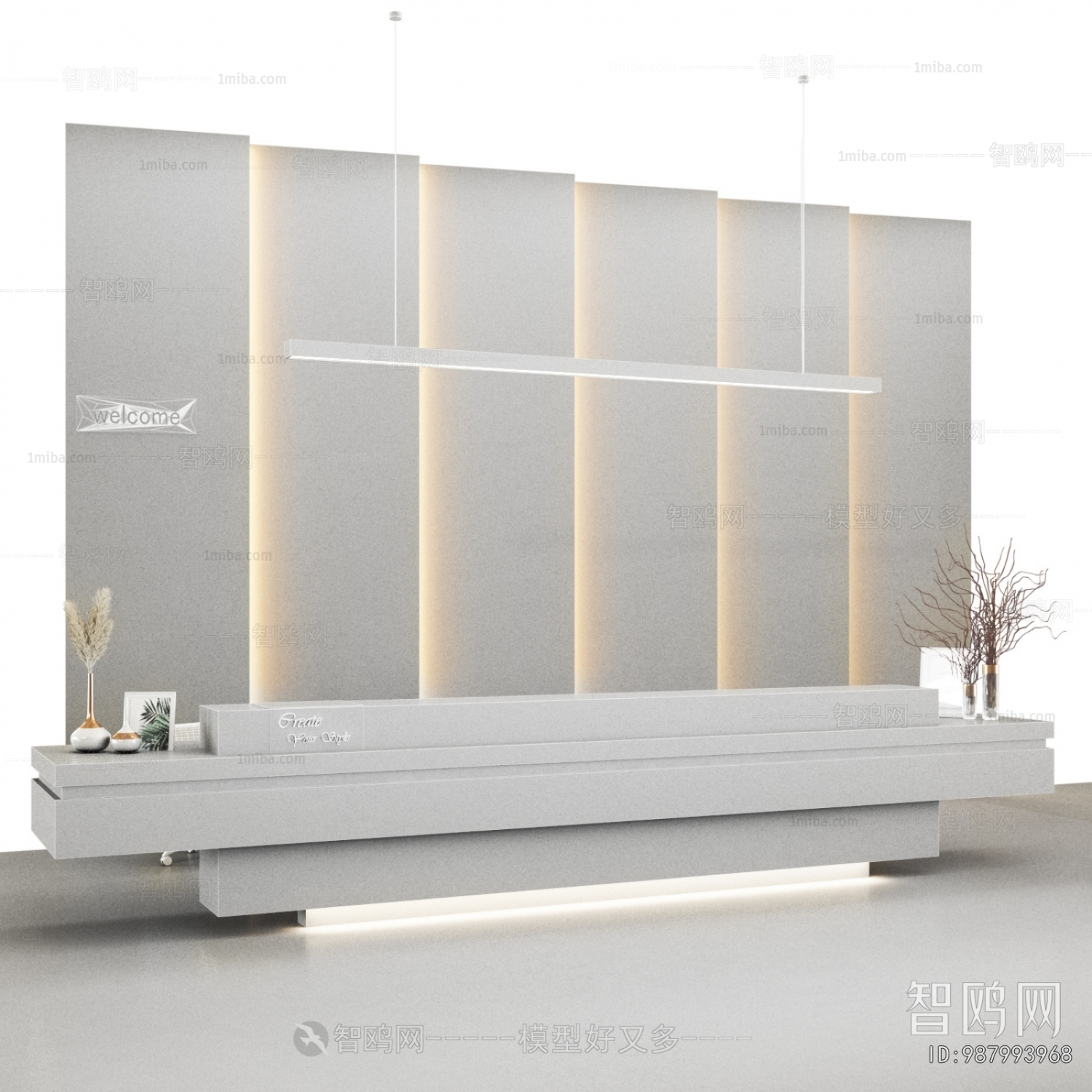 Modern Reception Desk