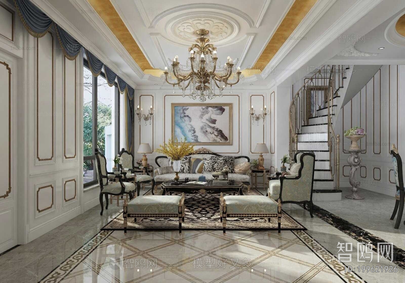 European Style A Living Room