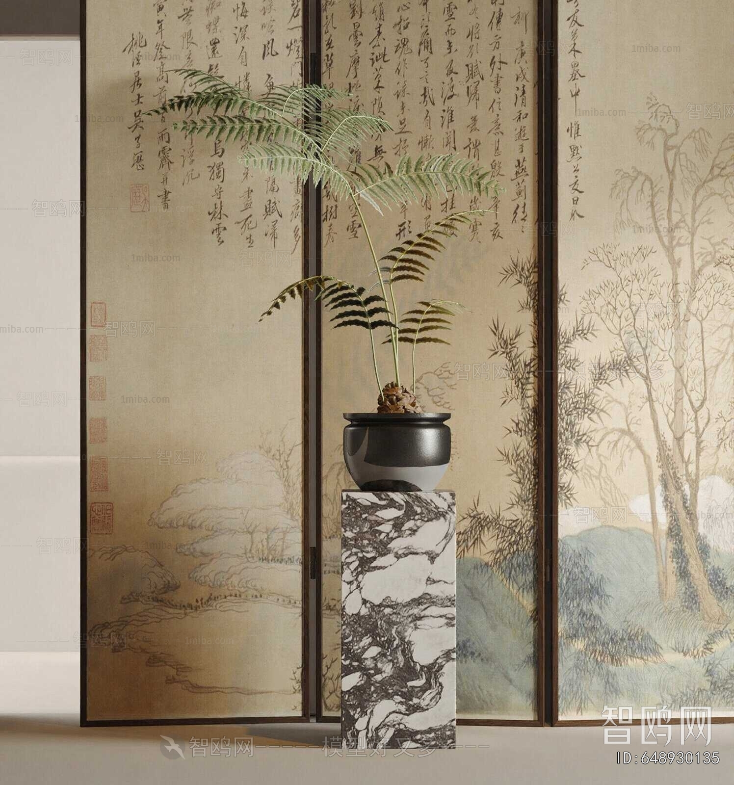 New Chinese Style Bonsai