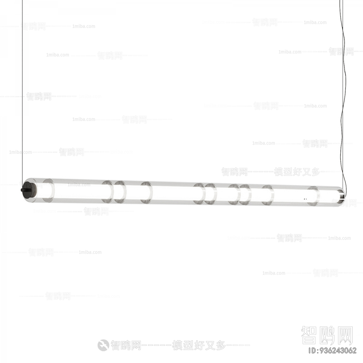 Modern Long Chandelier