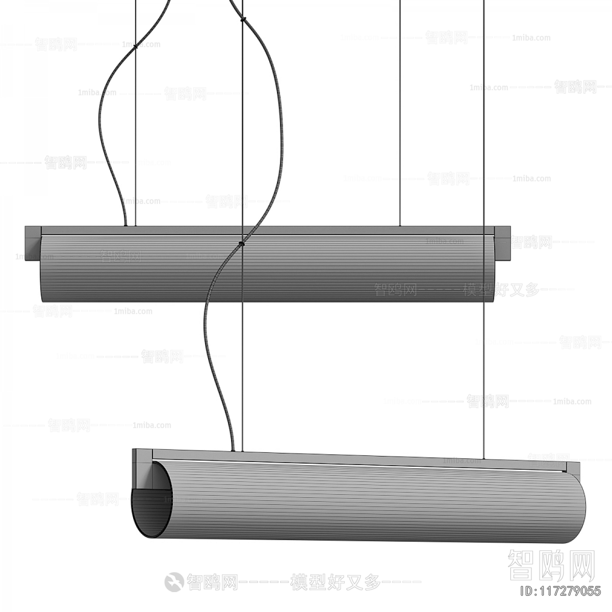 Modern Long Chandelier