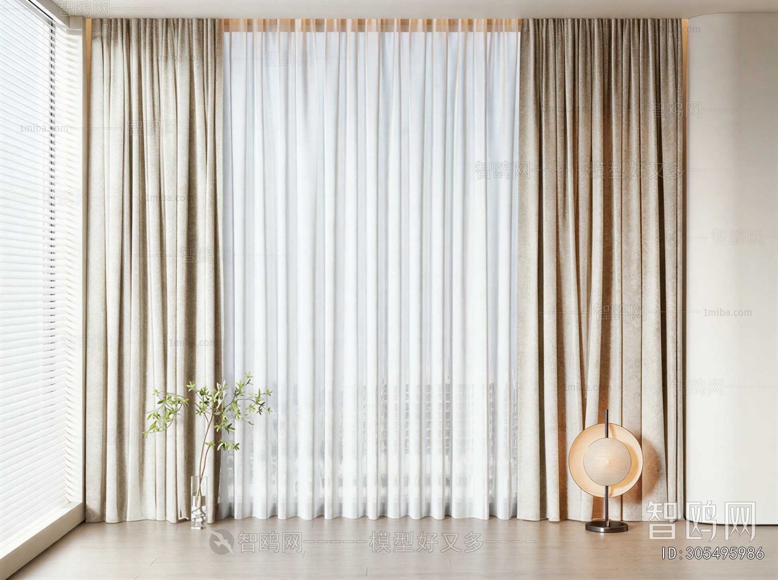 Modern The Curtain