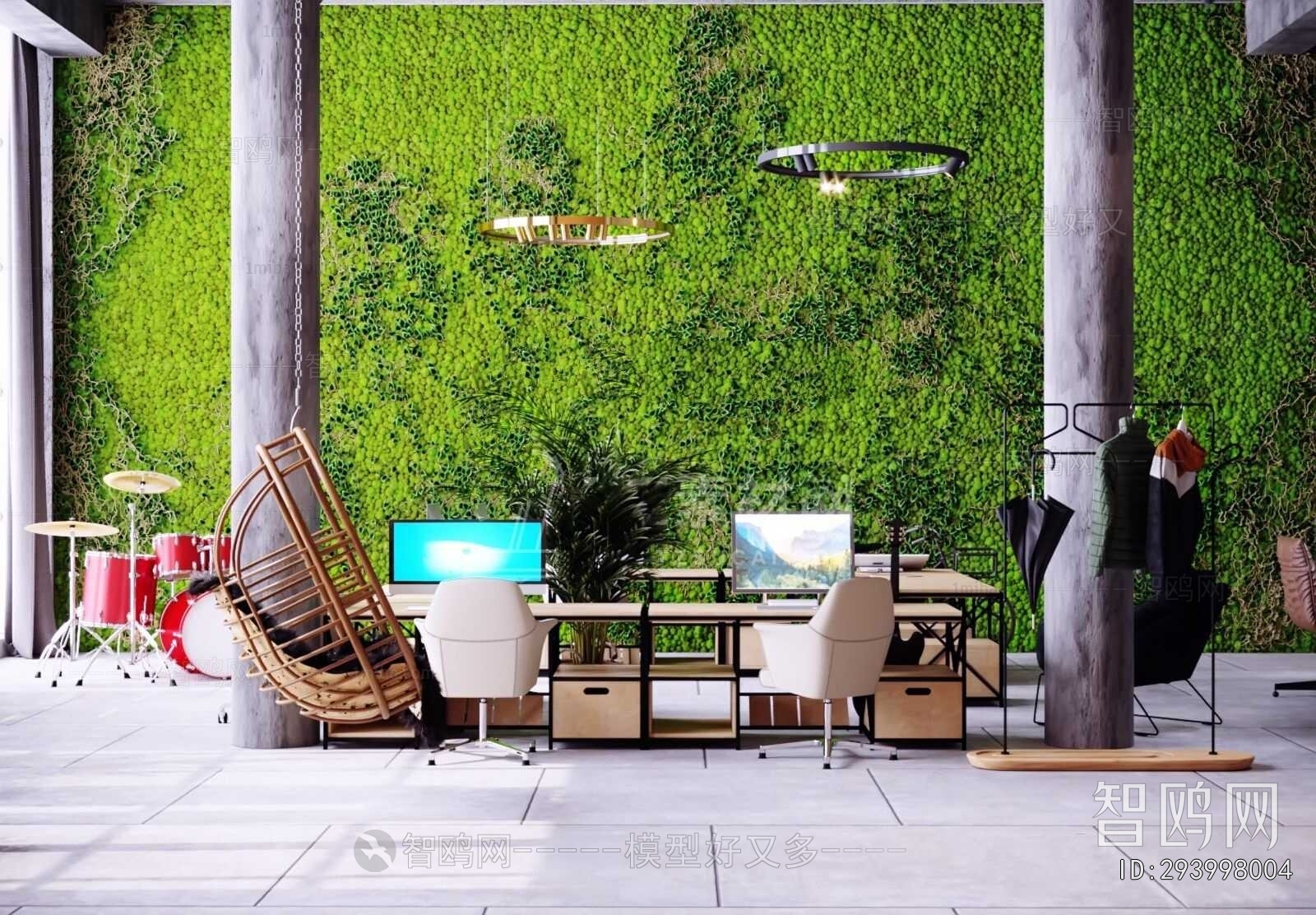 Modern Office Desk And Chair