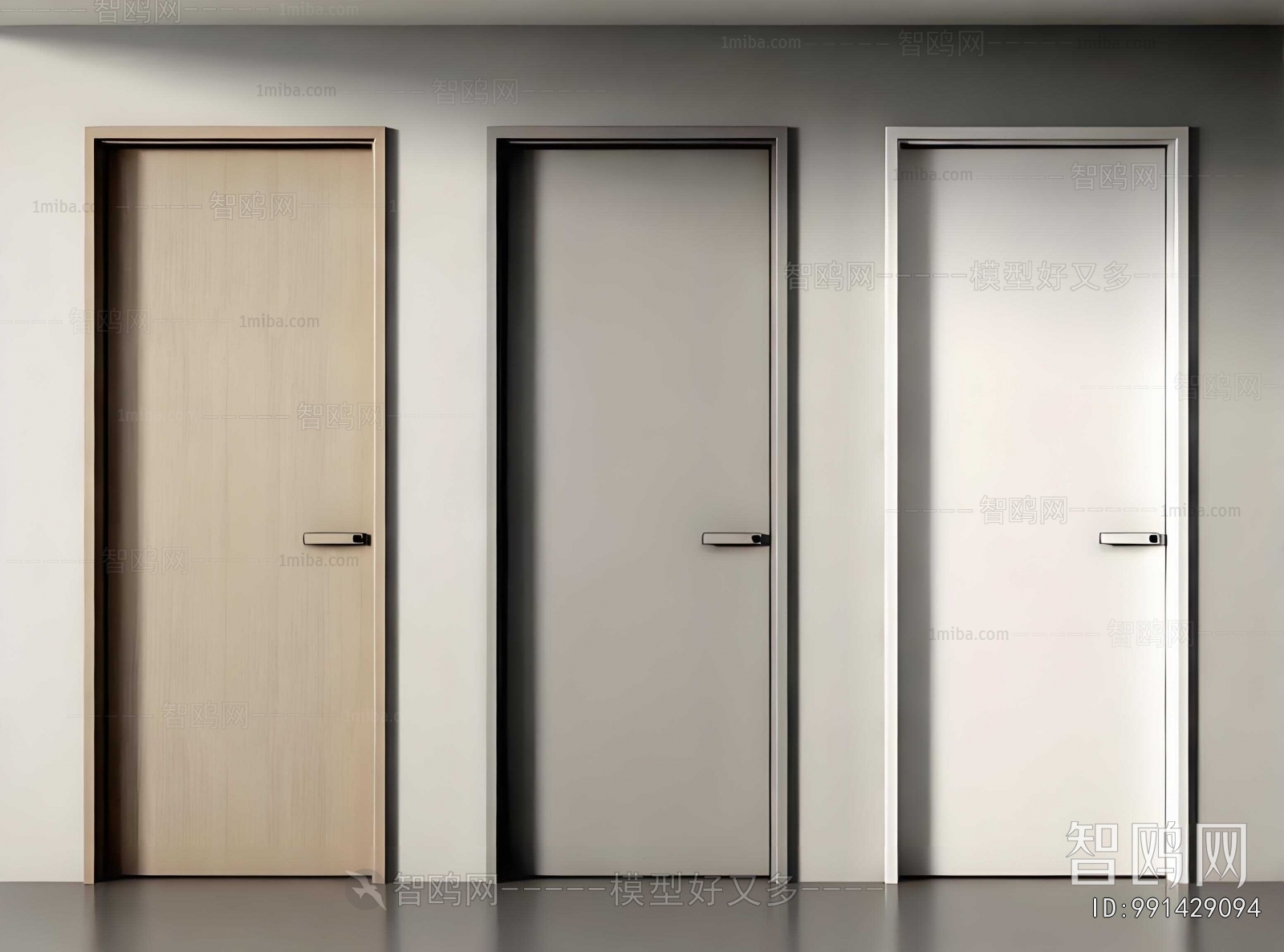 Modern Single Door