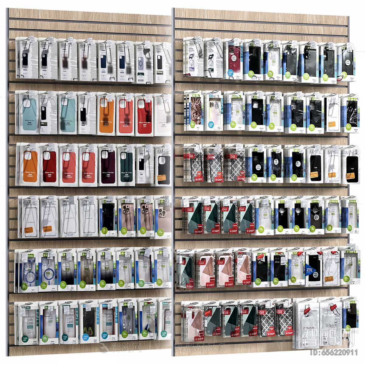 Modern Supermarket Shelf