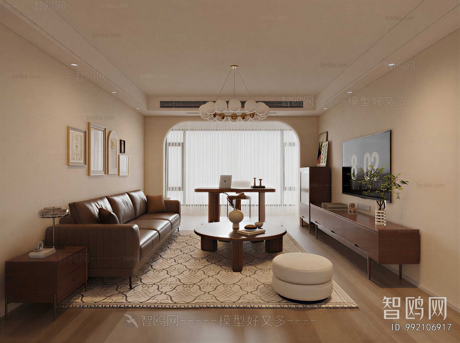 American Style A Living Room