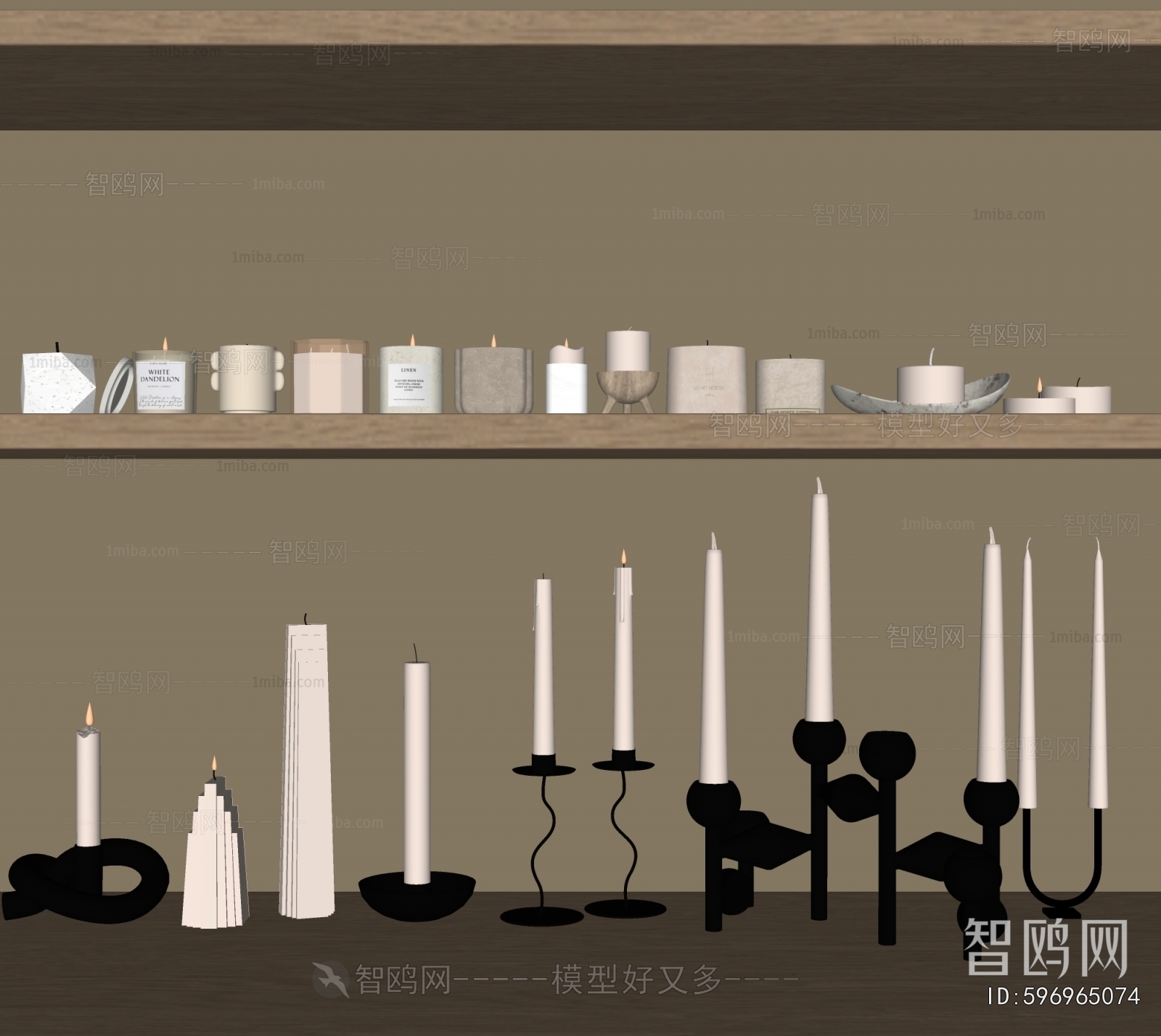 Modern Candles/Candlesticks