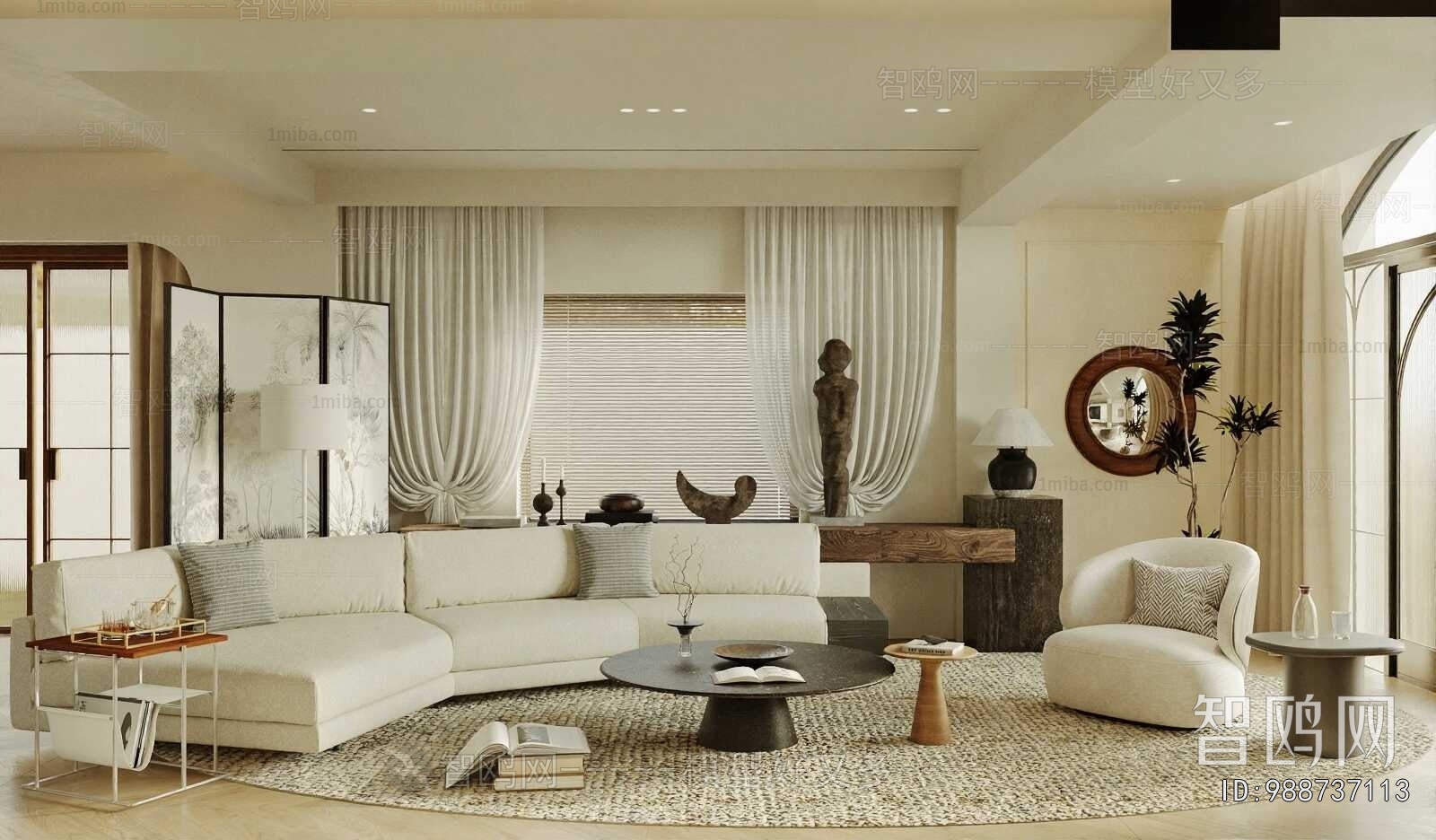 French Style A Living Room