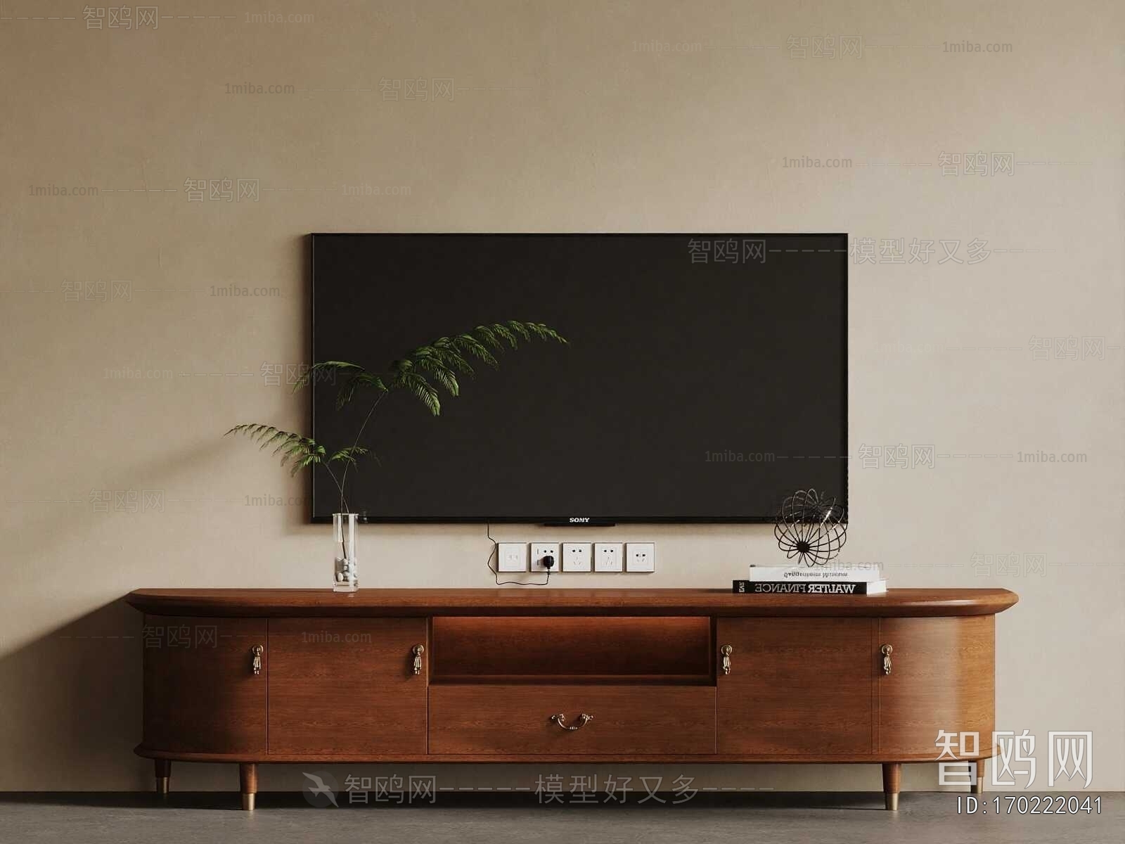 French Style TV Cabinet