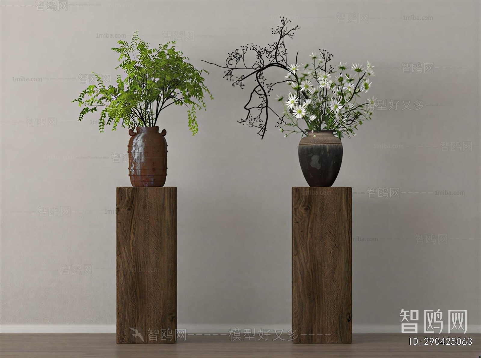 Wabi-sabi Style Flower Arrangement