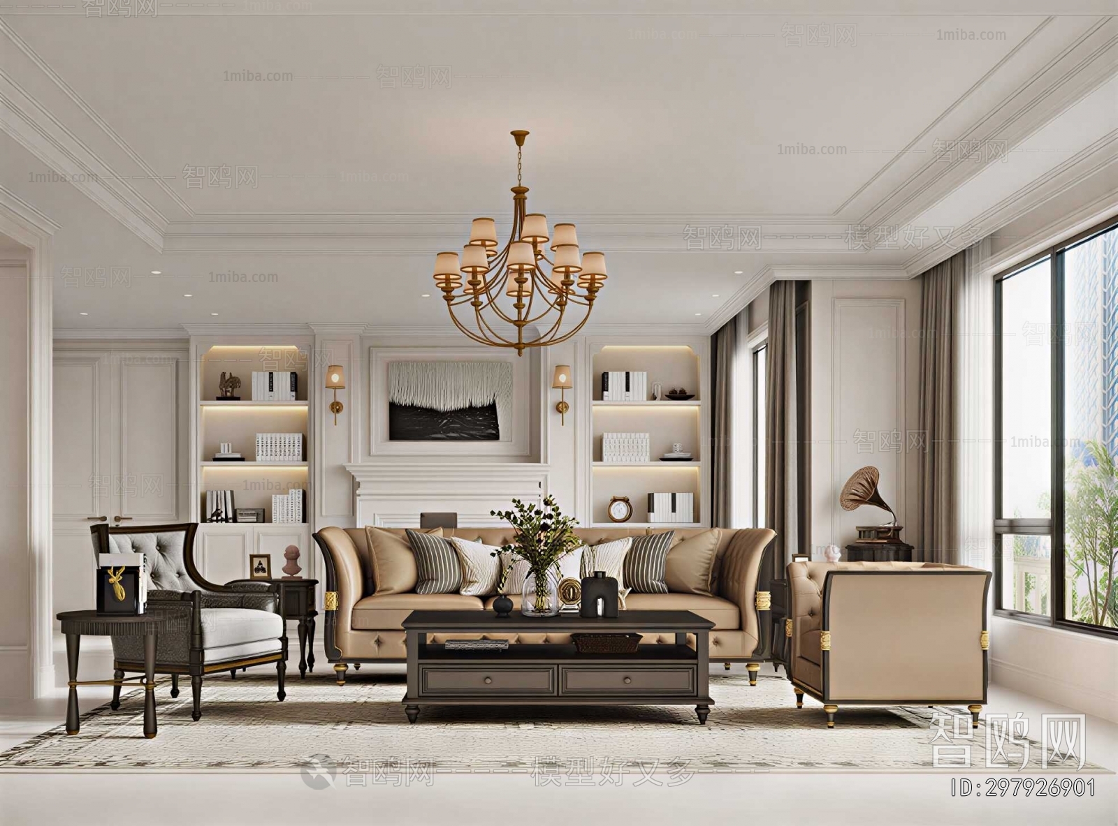 French Style A Living Room