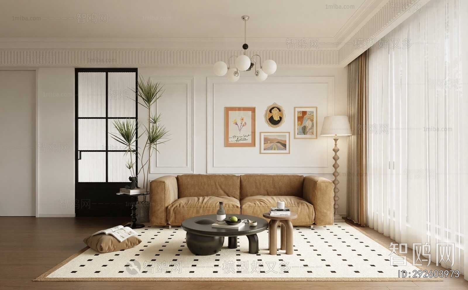 Nordic Style A Living Room