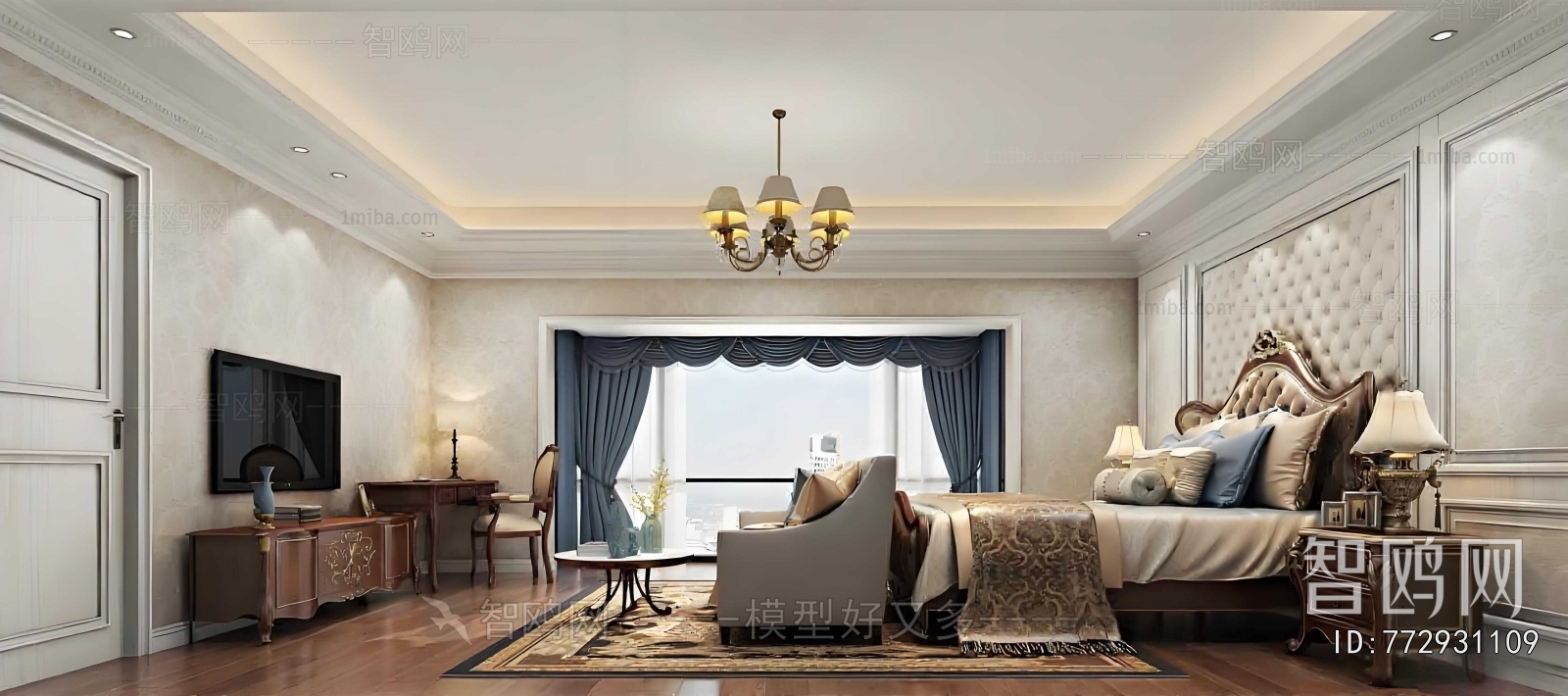 European Style Bedroom