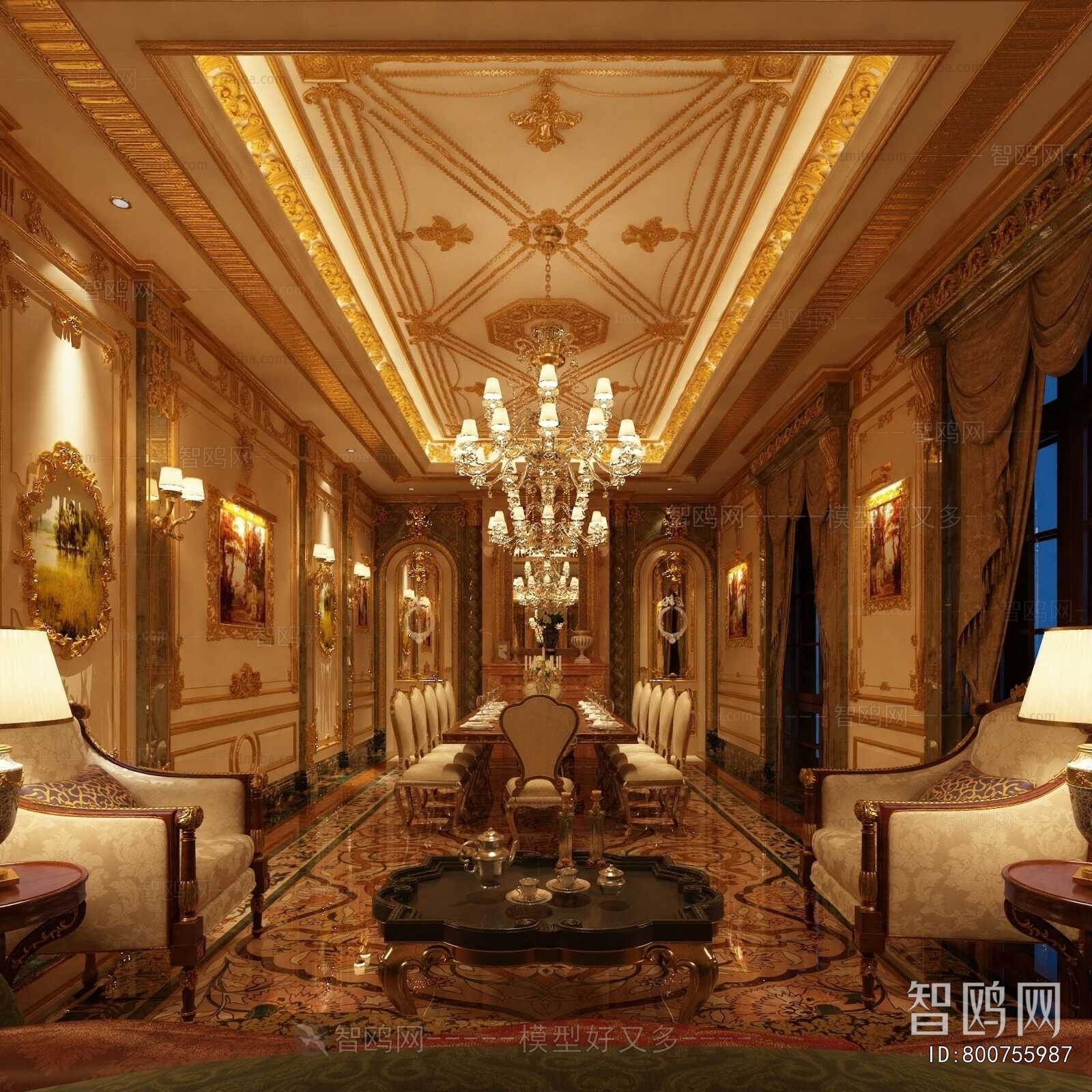 European Style Restaurant Box