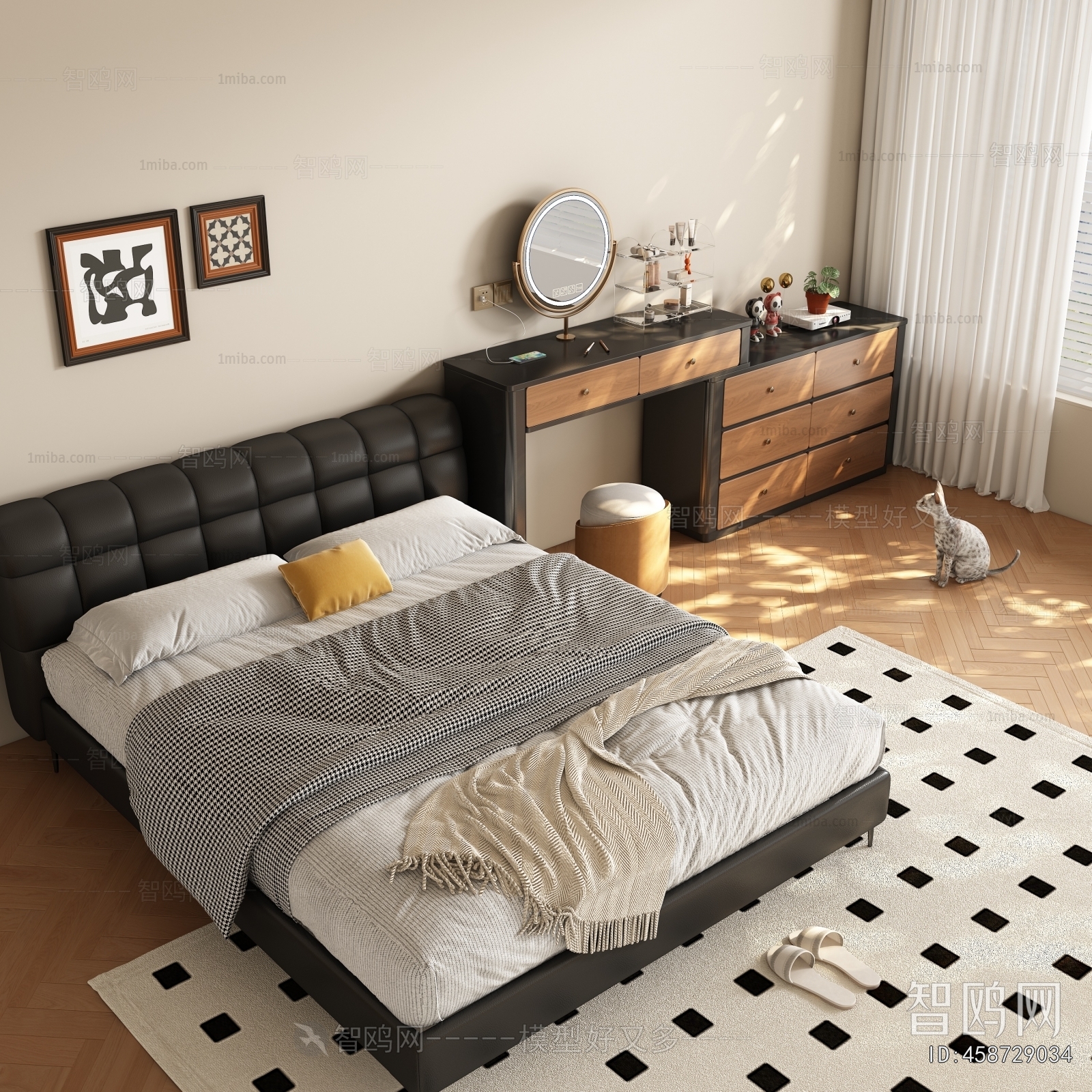 Modern Double Bed