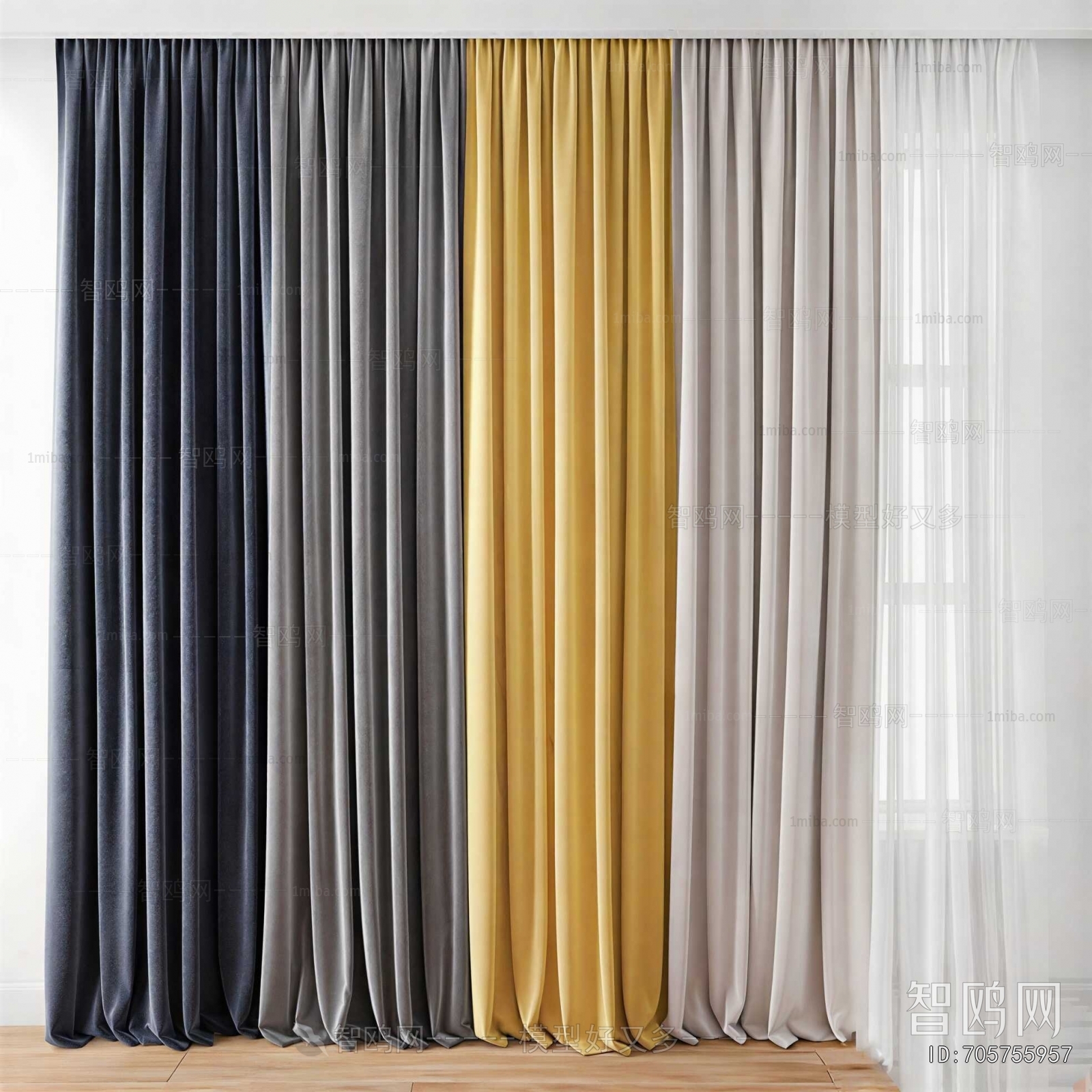 Modern The Curtain
