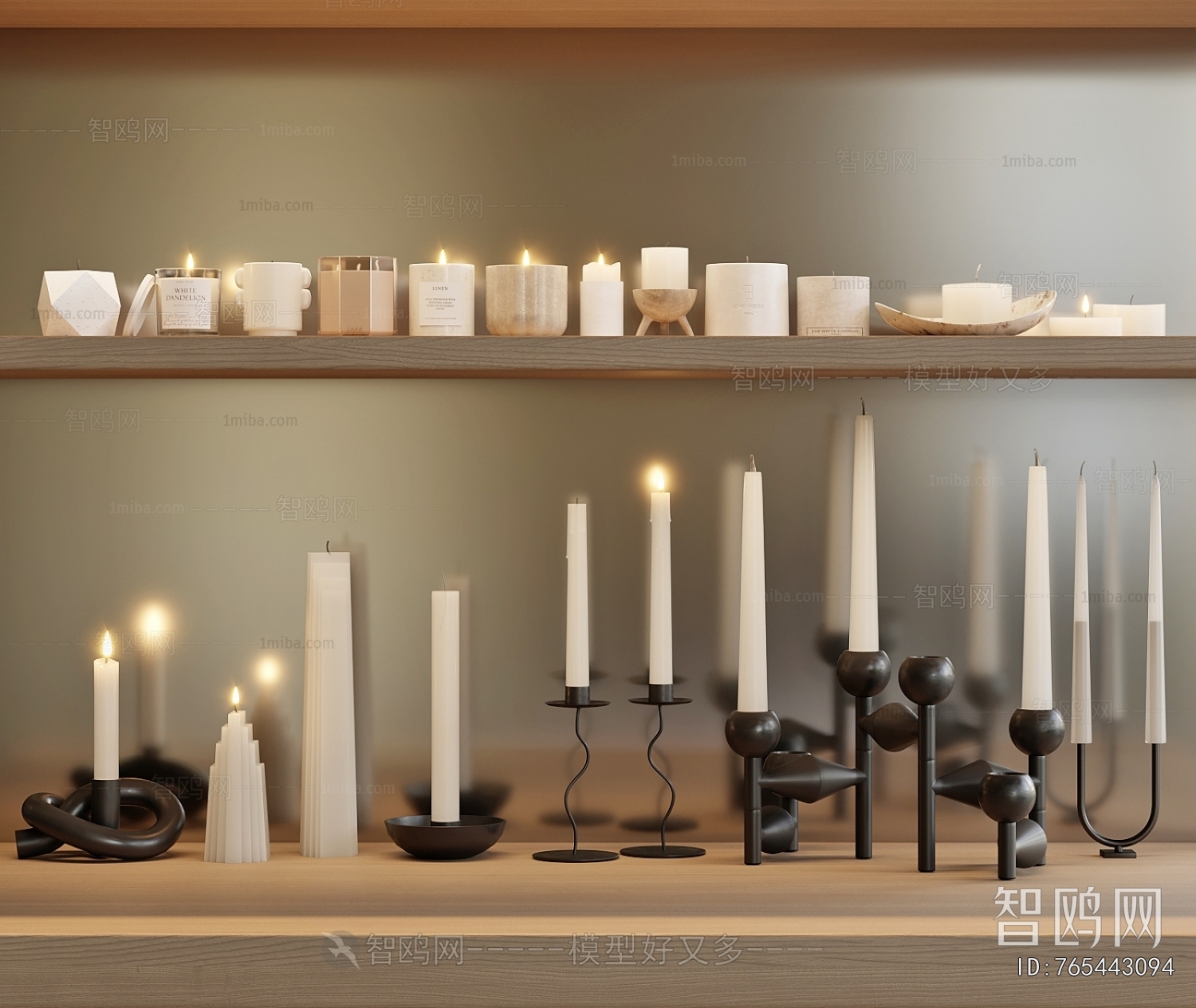 Modern Candles/Candlesticks