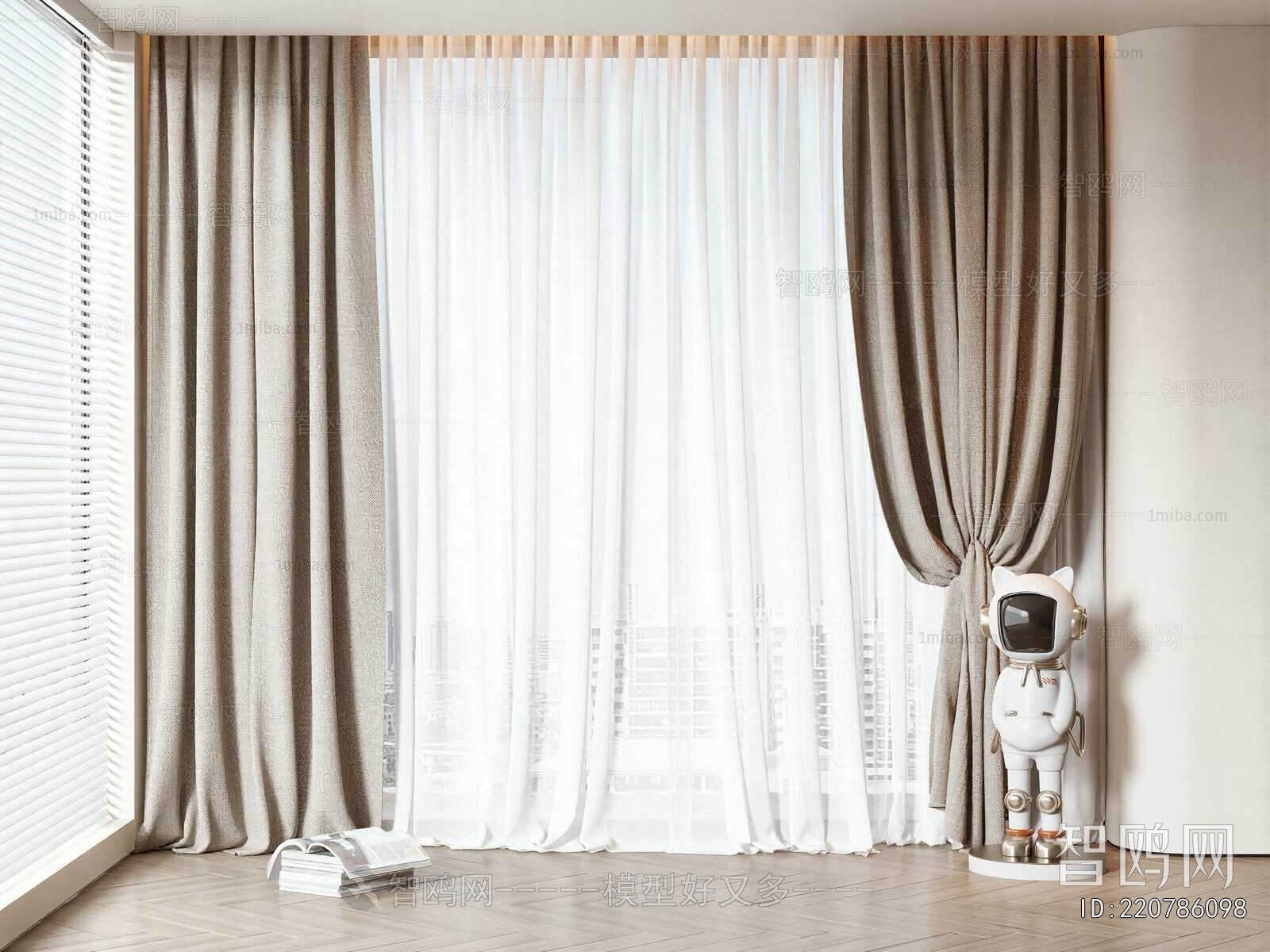 Modern The Curtain