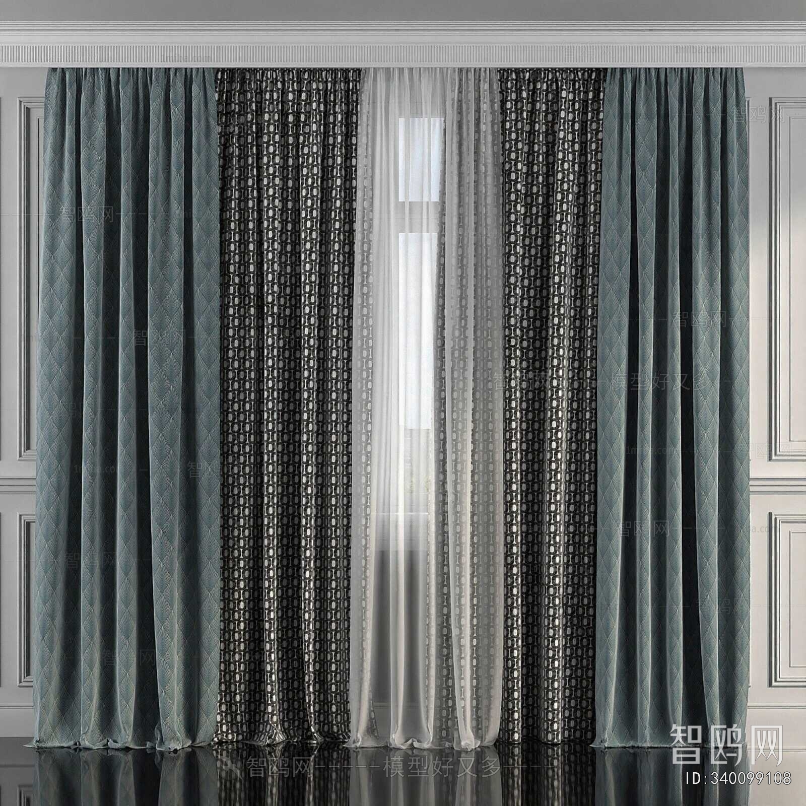 Modern The Curtain