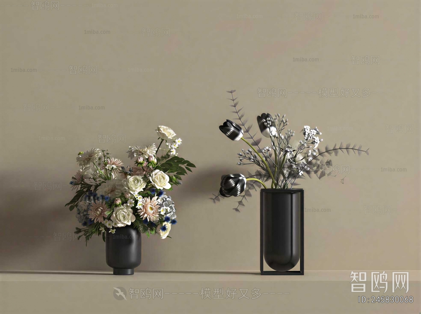 Modern Flower Arrangement