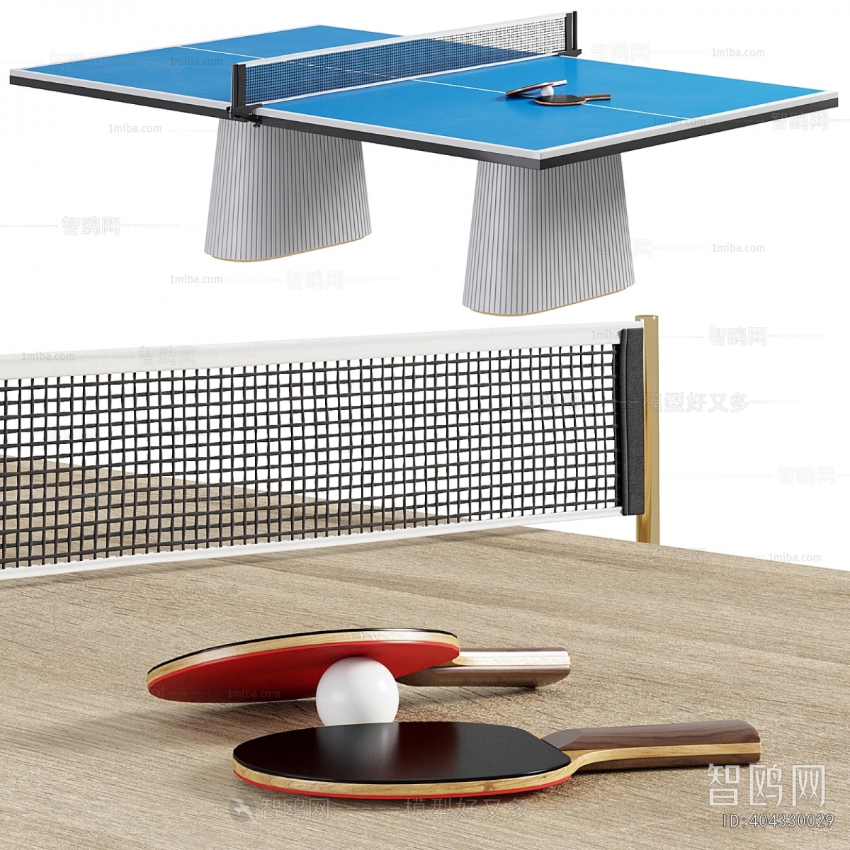 Modern Table-tennis Table
