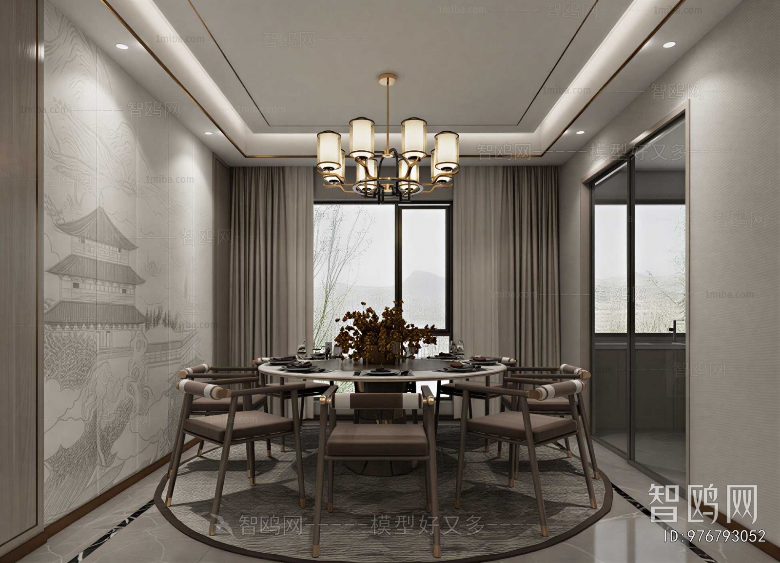 New Chinese Style Restaurant Box