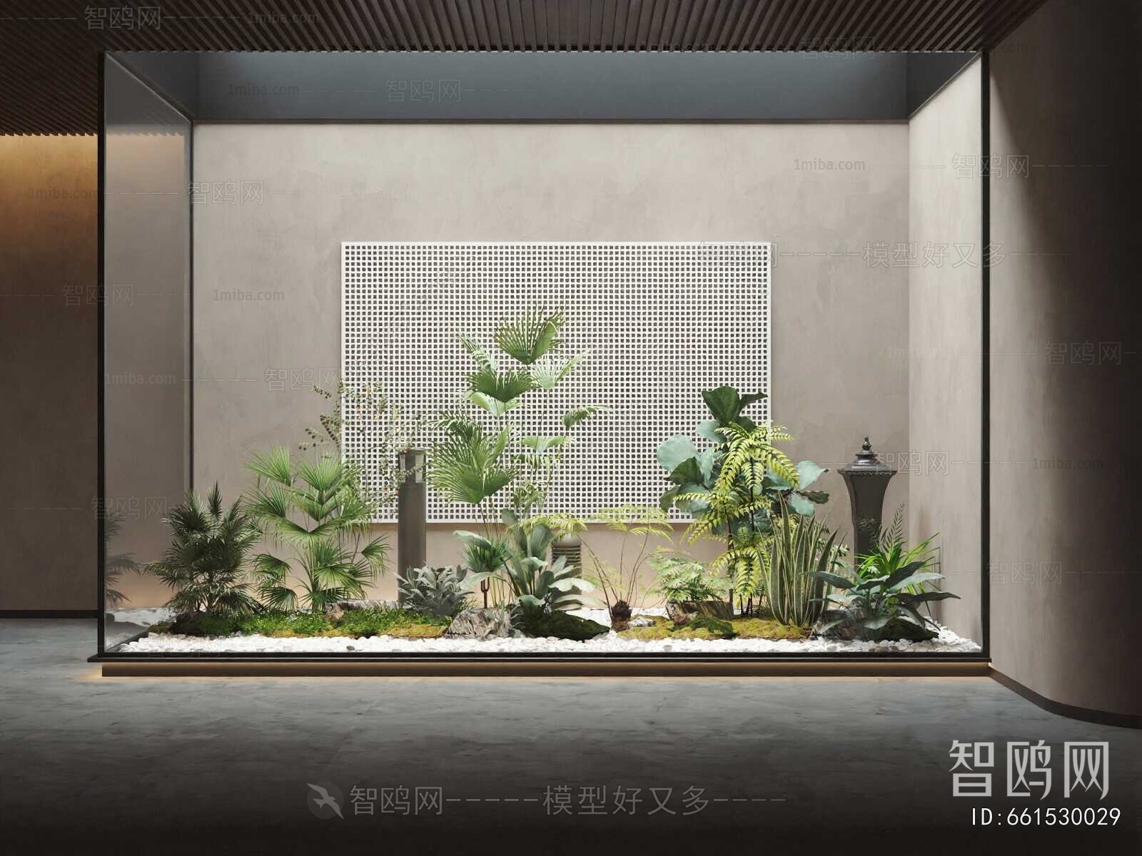 New Chinese Style Plant Landscaping