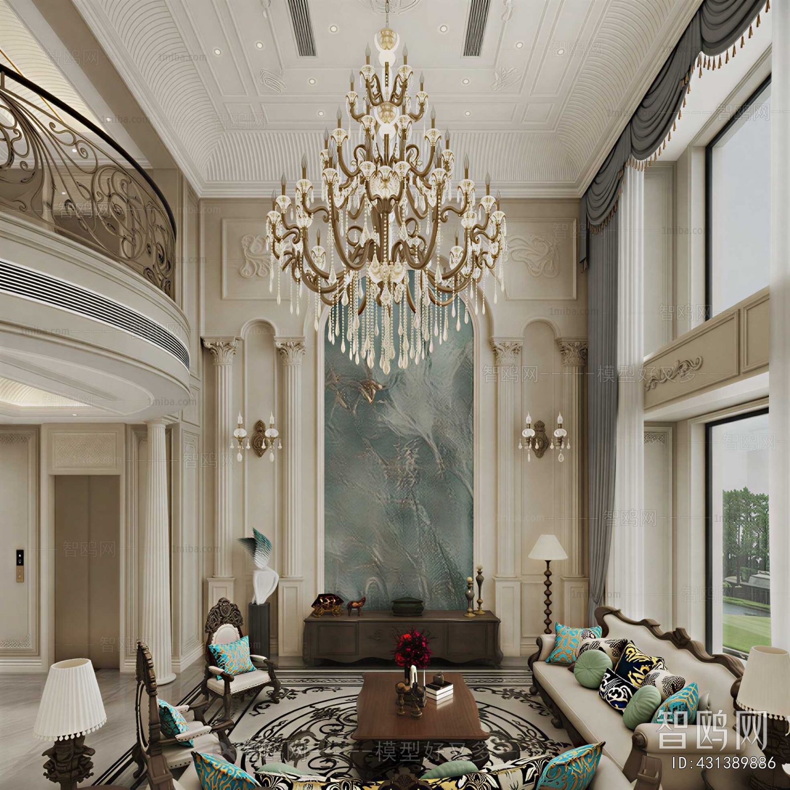 French Style A Living Room