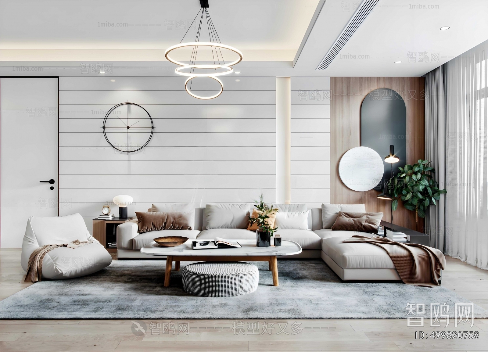 Nordic Style A Living Room