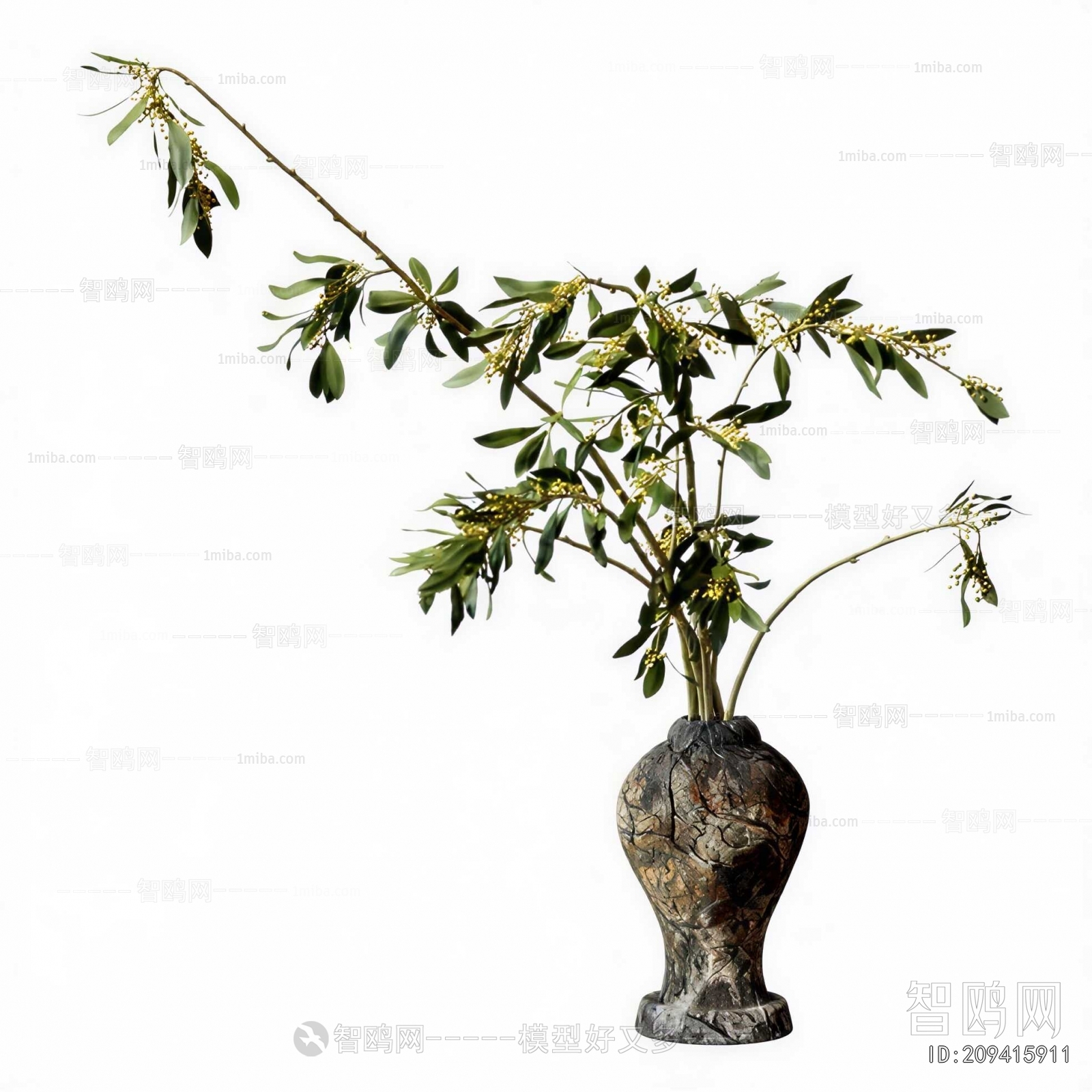 Wabi-sabi Style Flower Arrangement