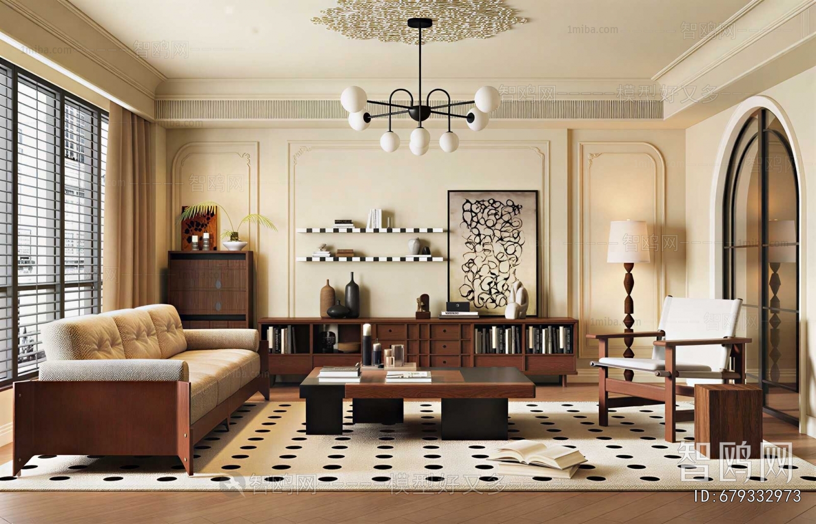 French Style A Living Room