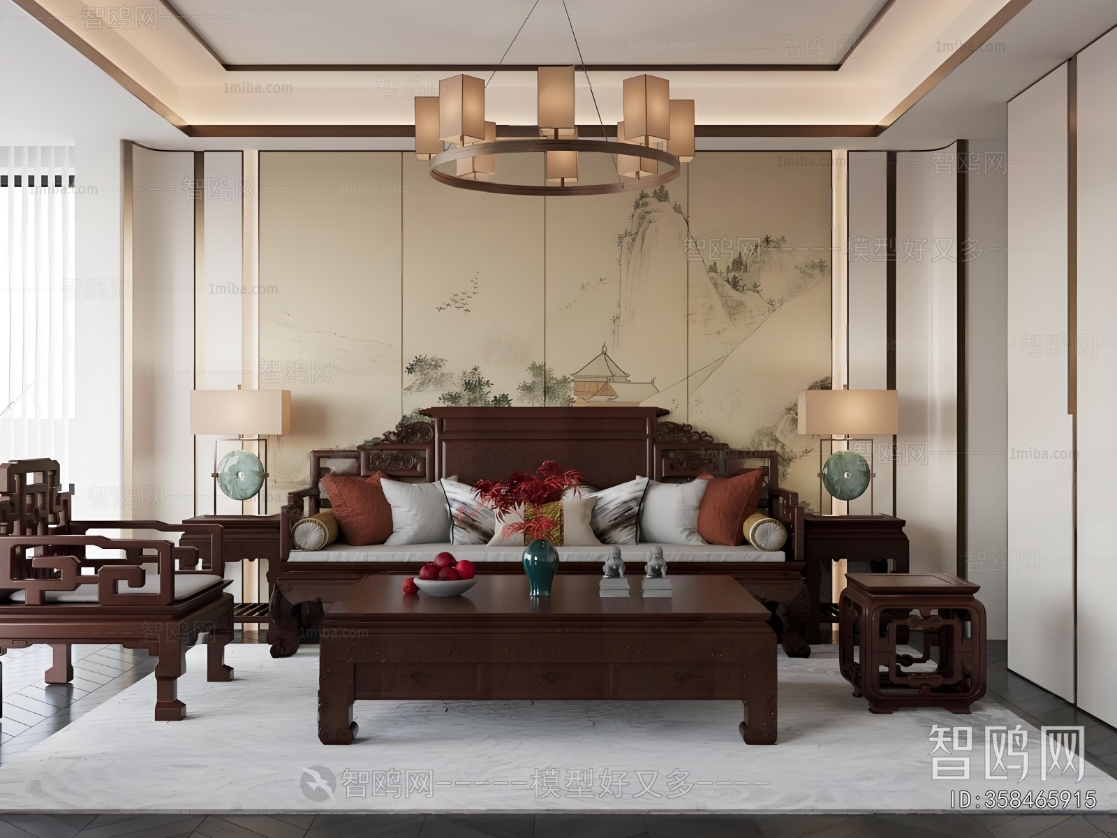 Chinese Style A Living Room