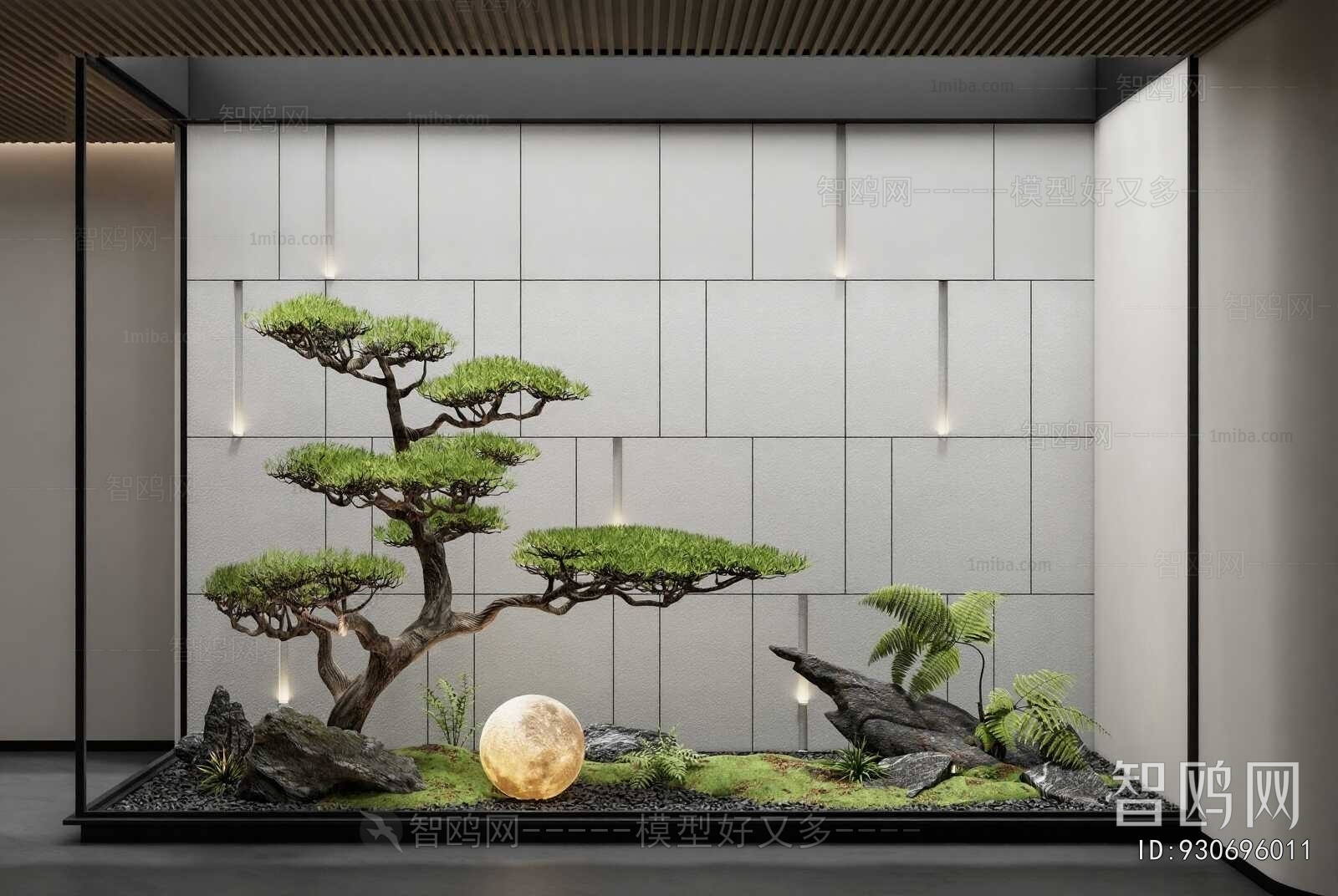 New Chinese Style Plant Landscaping