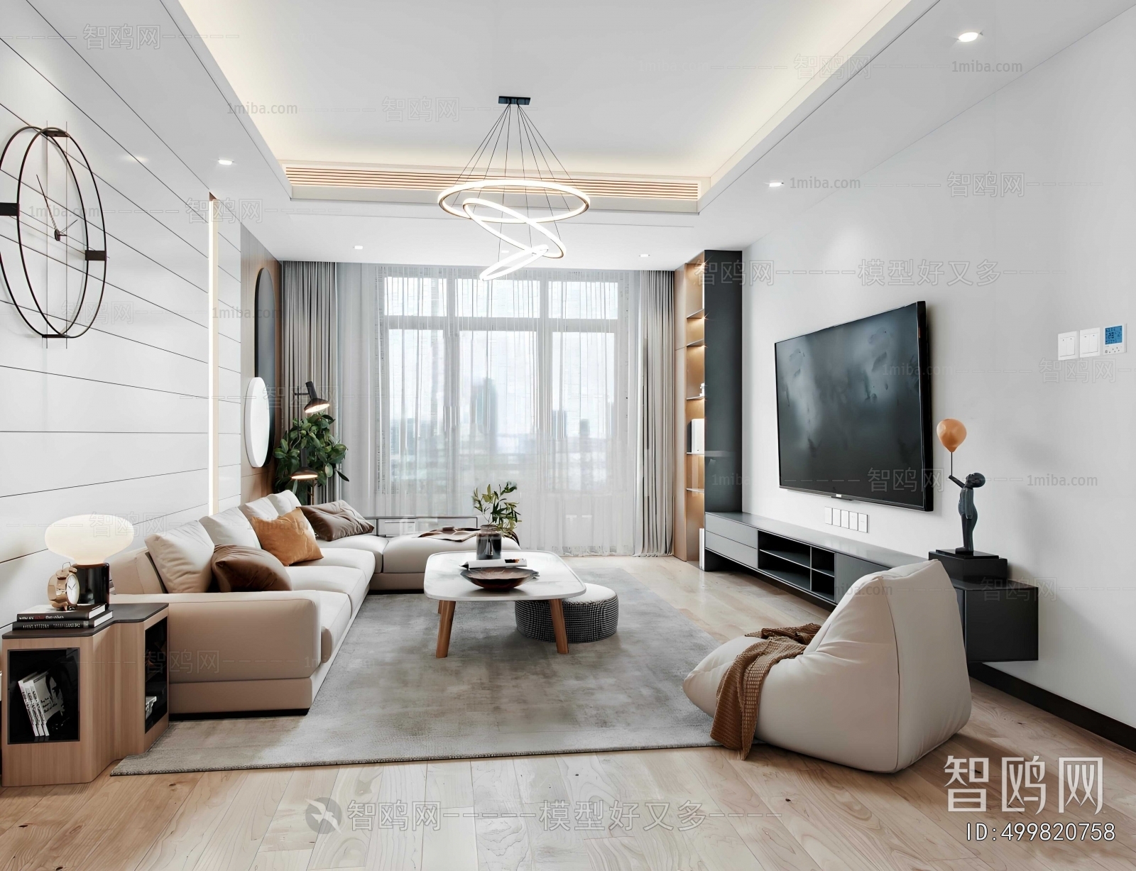 Nordic Style A Living Room