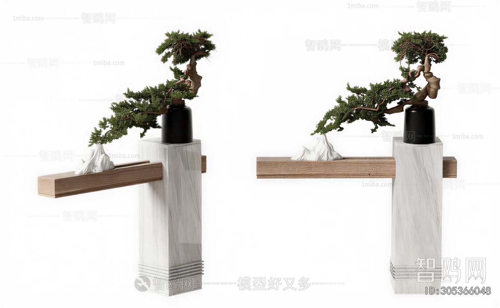 New Chinese Style Bonsai