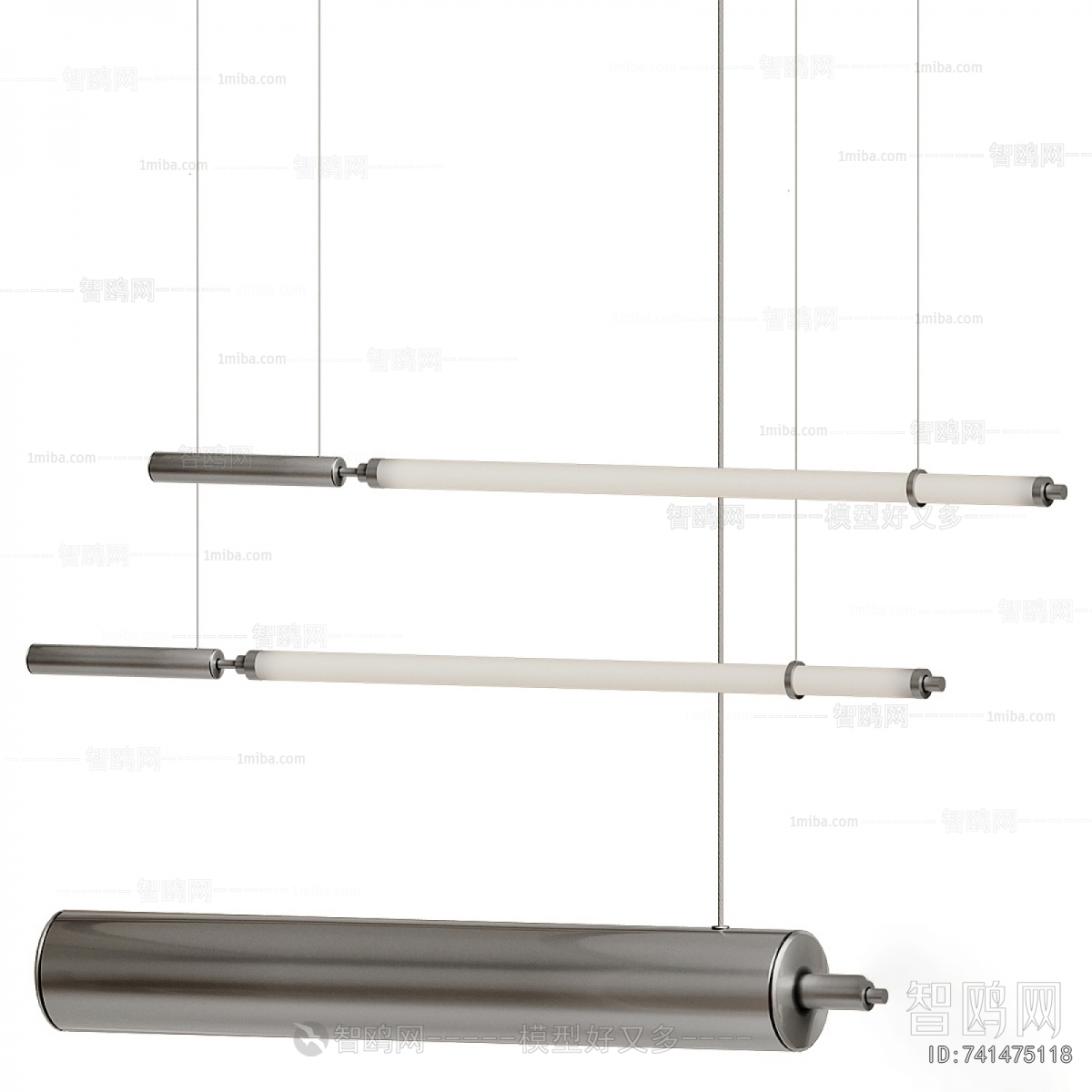 Modern Long Chandelier