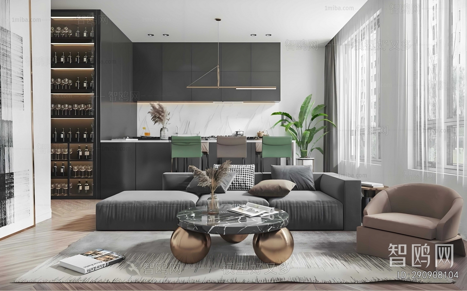 Modern A Living Room