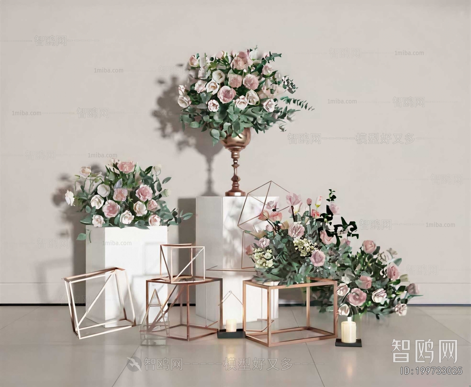 Nordic Style Flower Arrangement