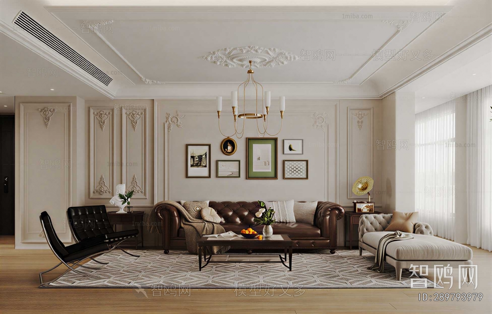 French Style A Living Room