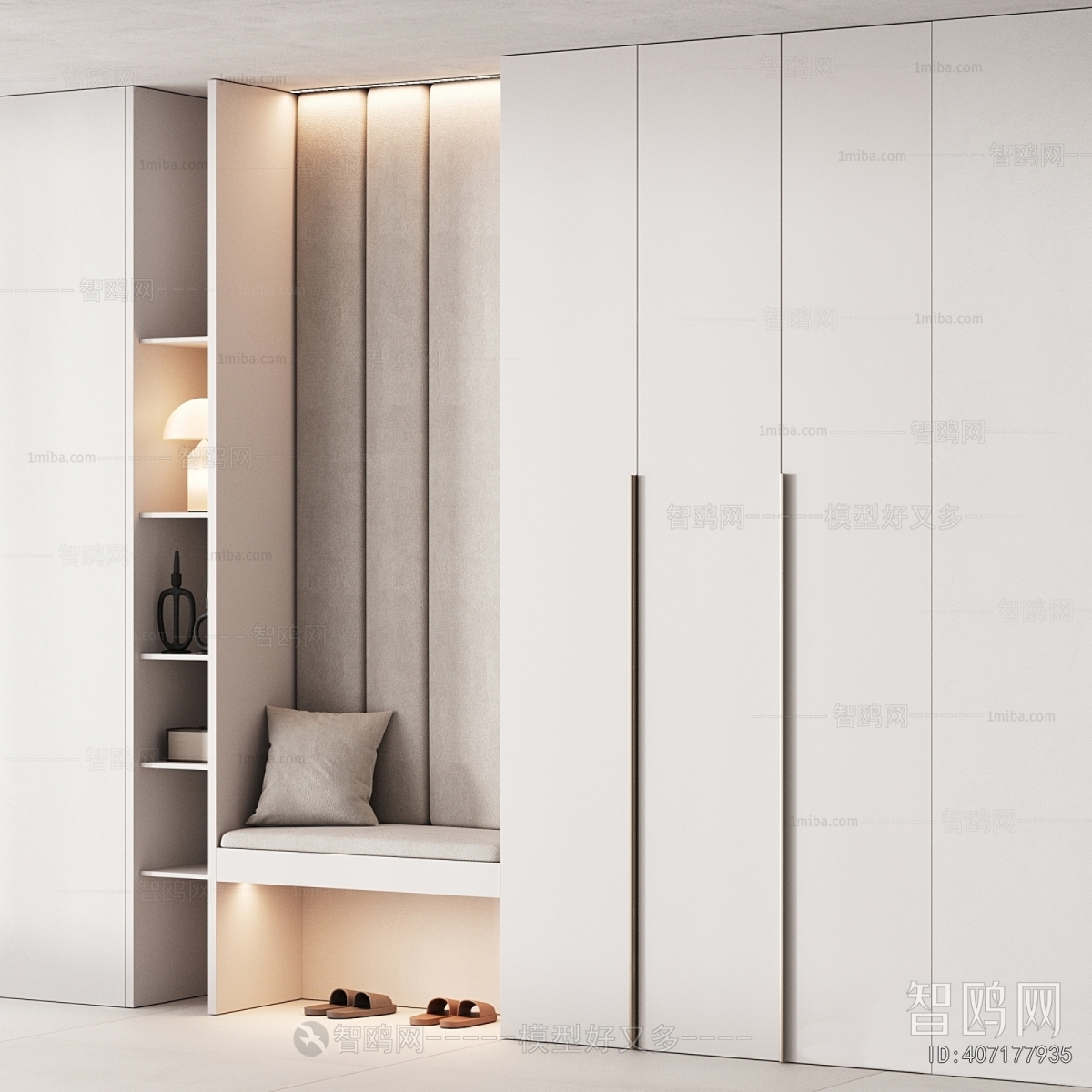 Nordic Style Shoe Cabinet