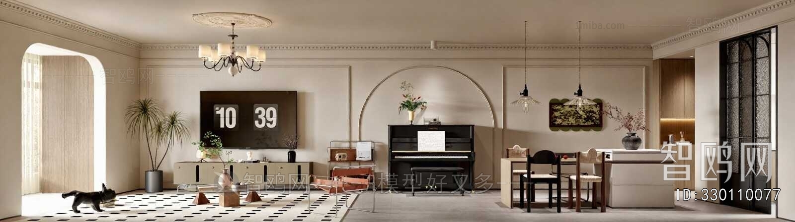 French Style A Living Room