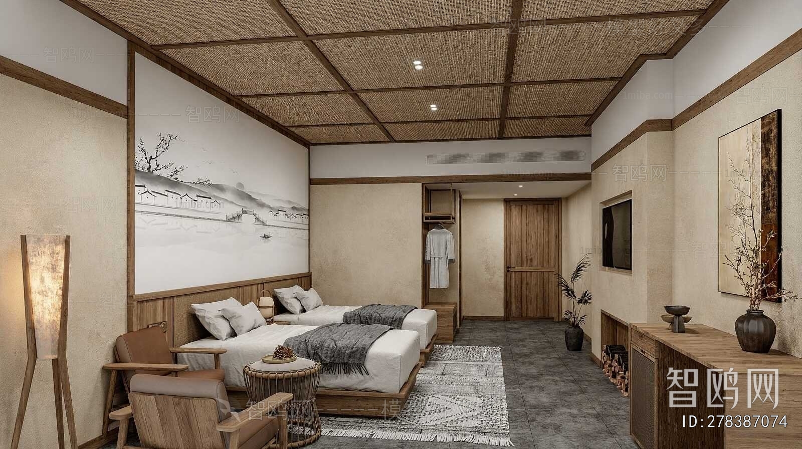 New Chinese Style Residential Hostel